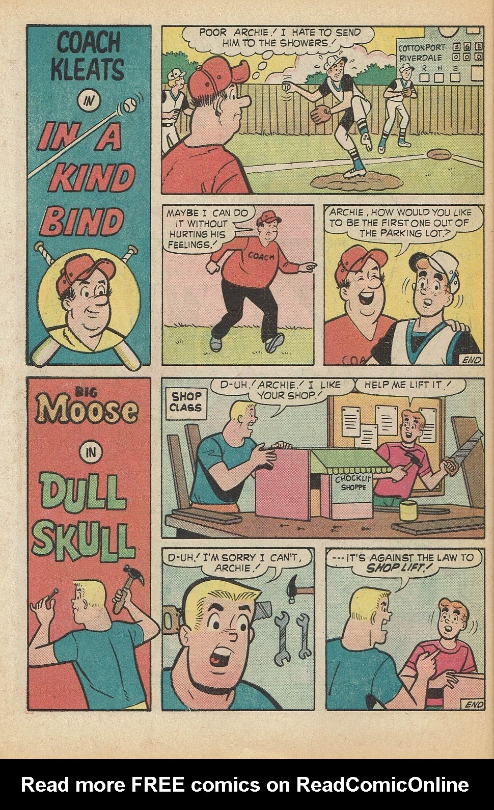 Read online Archie's Joke Book Magazine comic -  Issue #198 - 30