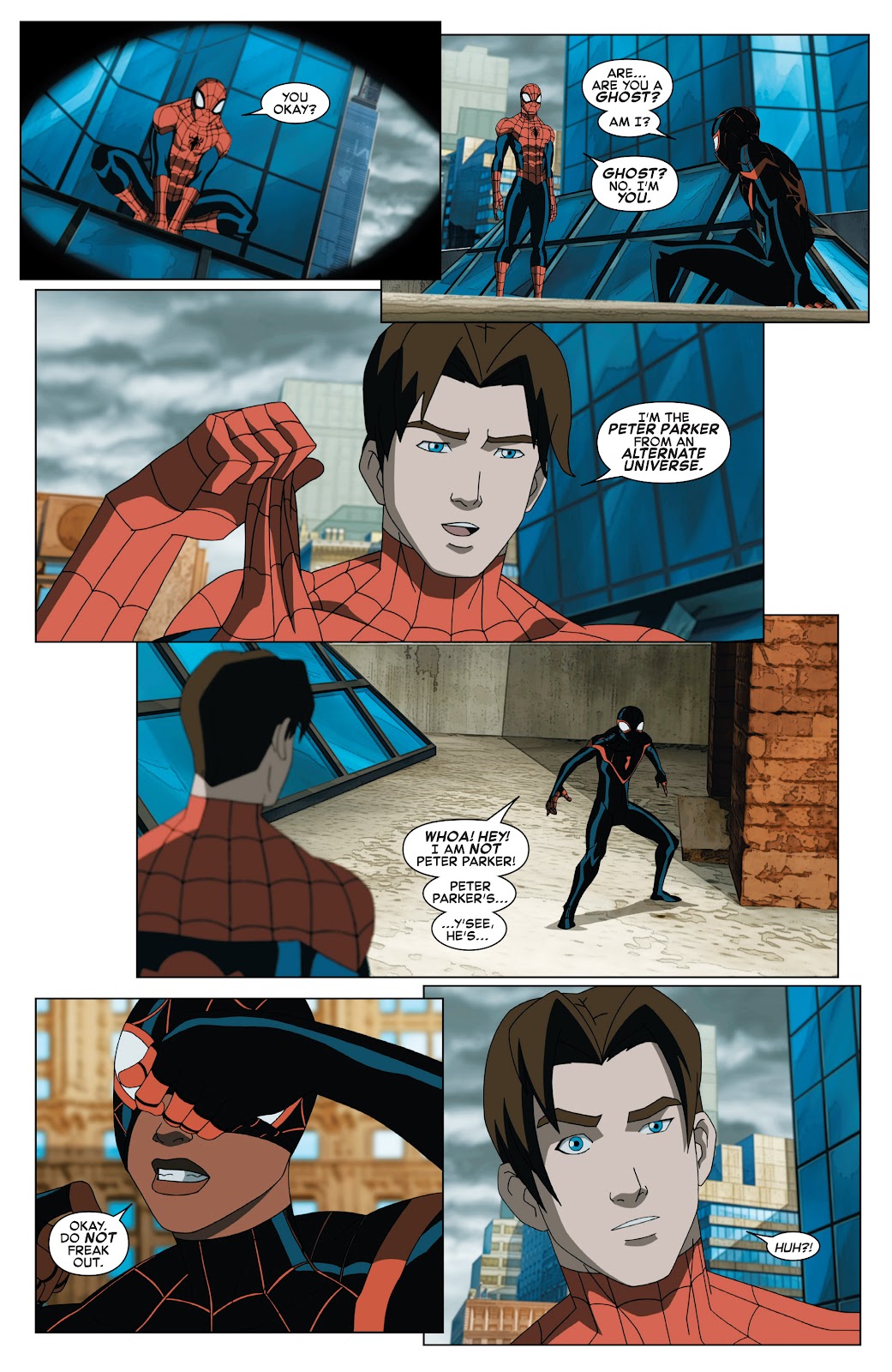 Marvel Universe Ultimate Spider-Man Spider-Verse issue 3 - Page 16