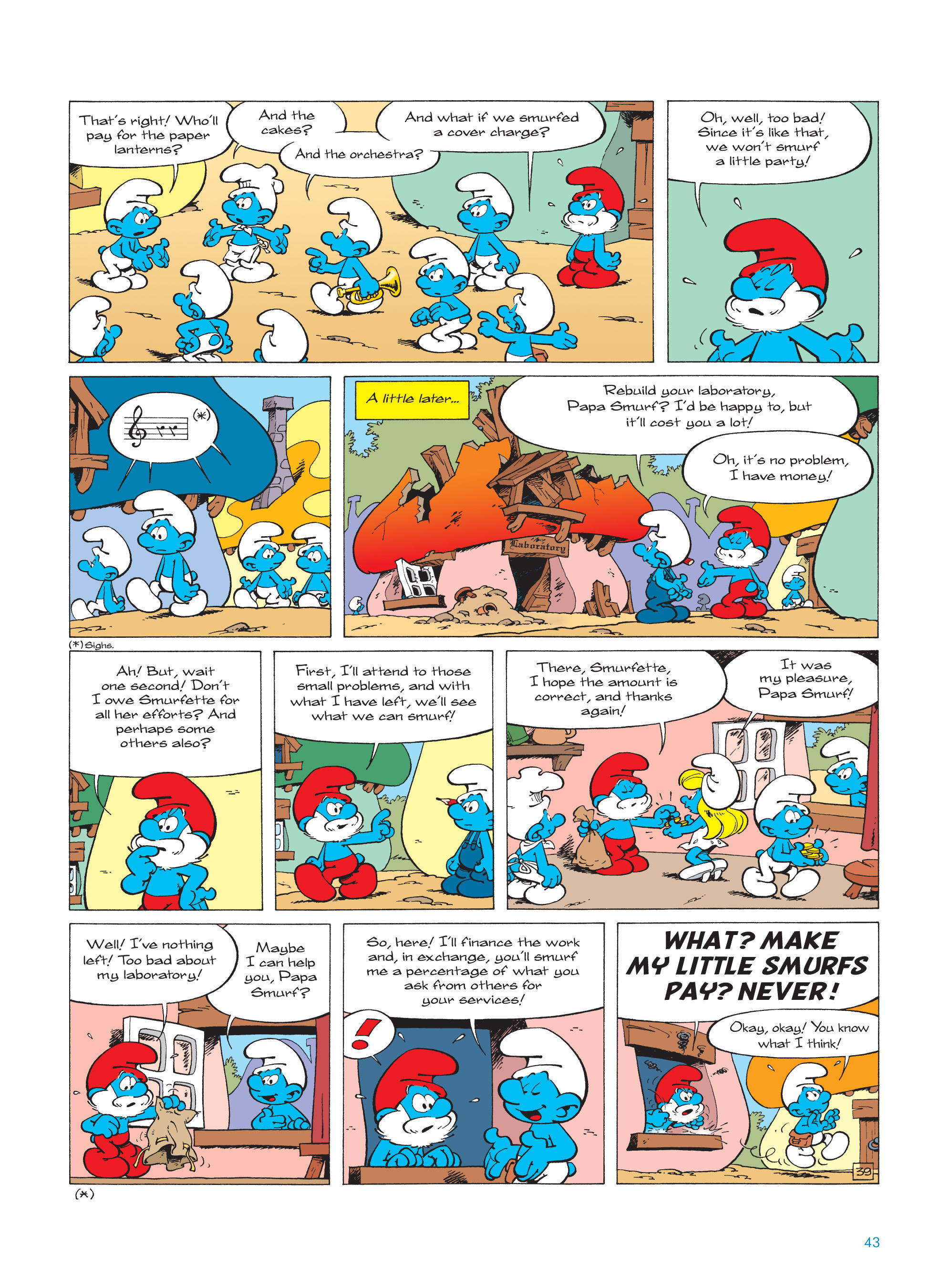 Read online The Smurfs comic -  Issue #18 - 43