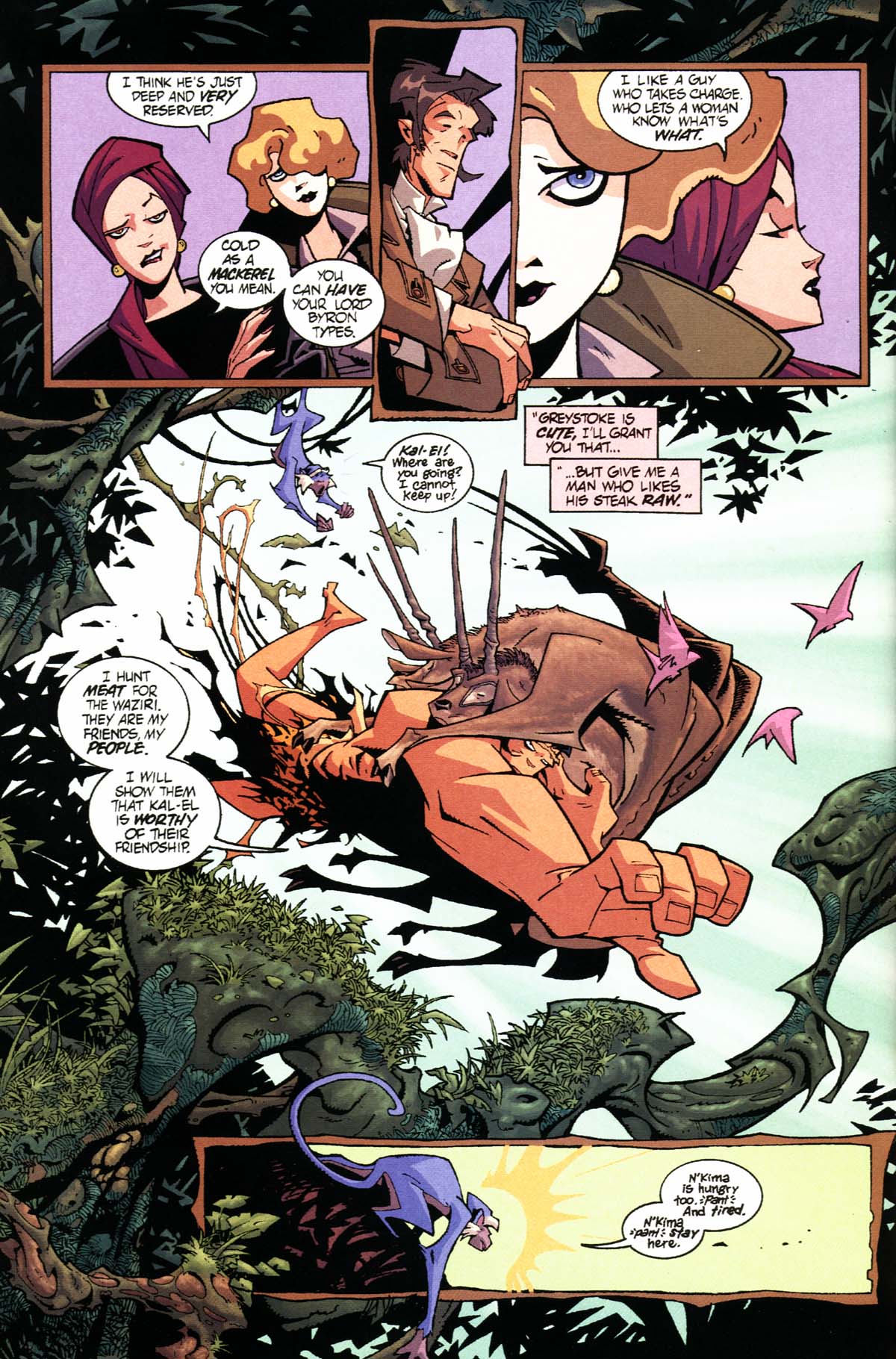 Read online Superman/Tarzan: Sons of the Jungle comic -  Issue #3 - 6