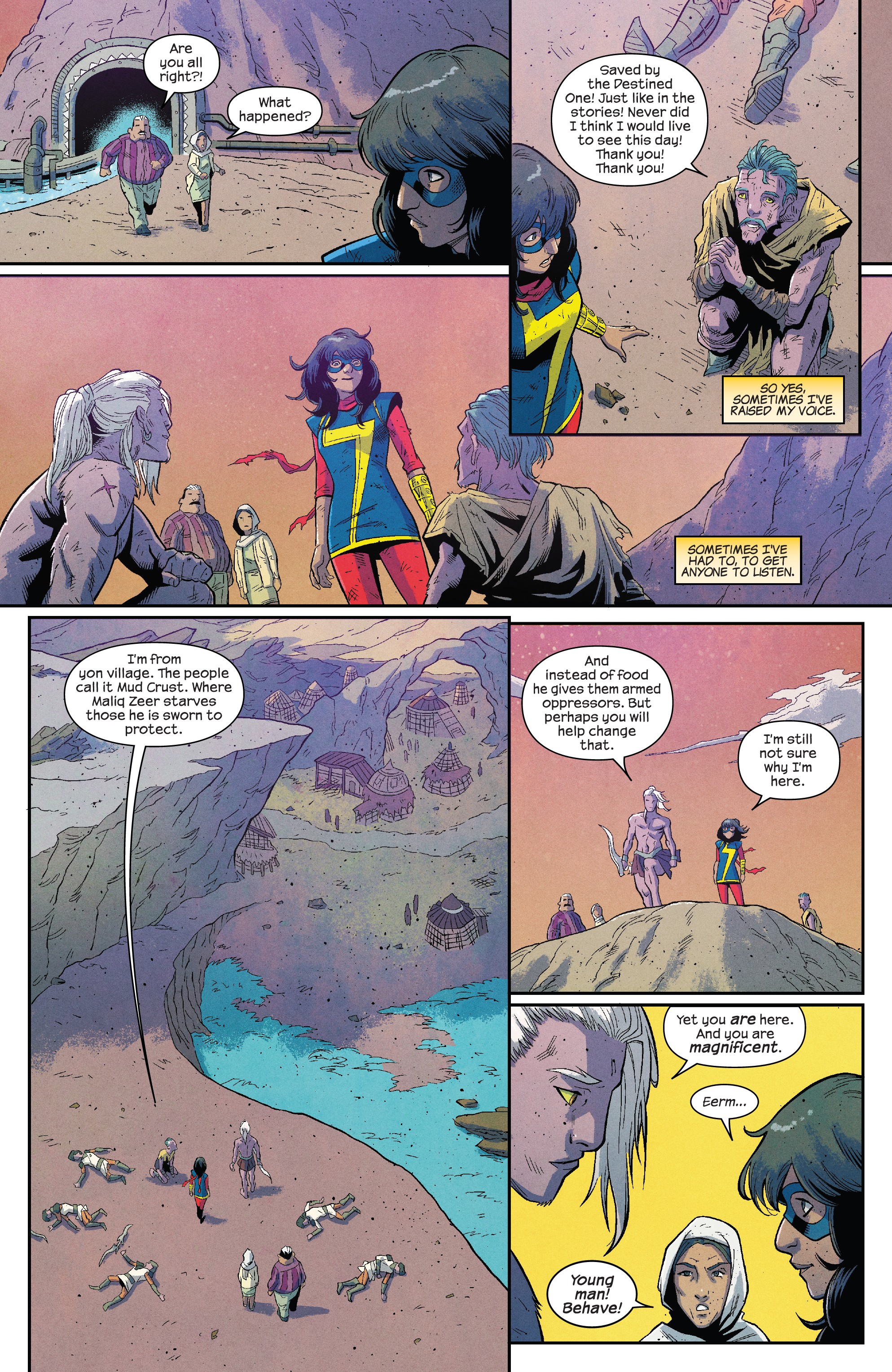 Read online Magnificent Ms. Marvel comic -  Issue #4 - 12