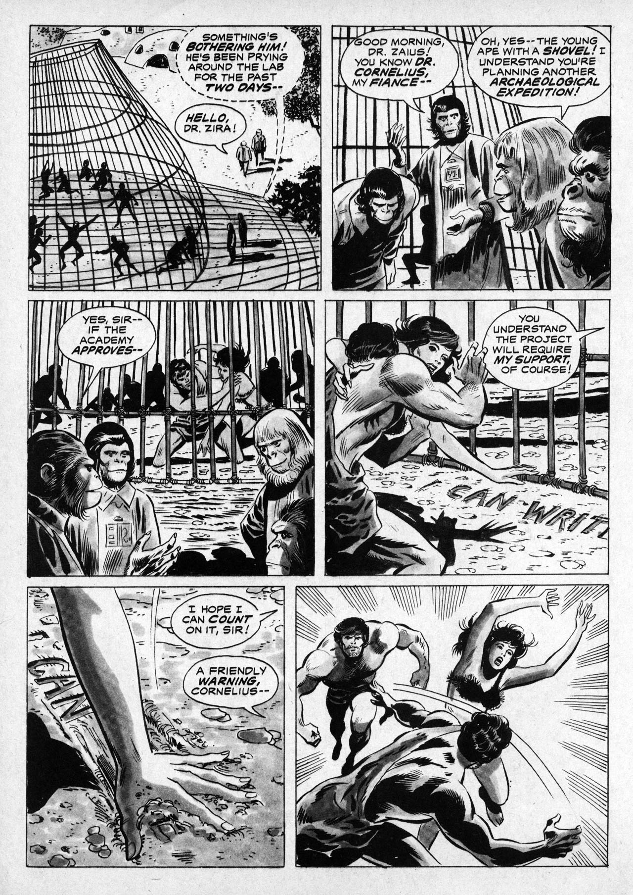 Read online Planet of the Apes comic -  Issue #2 - 62