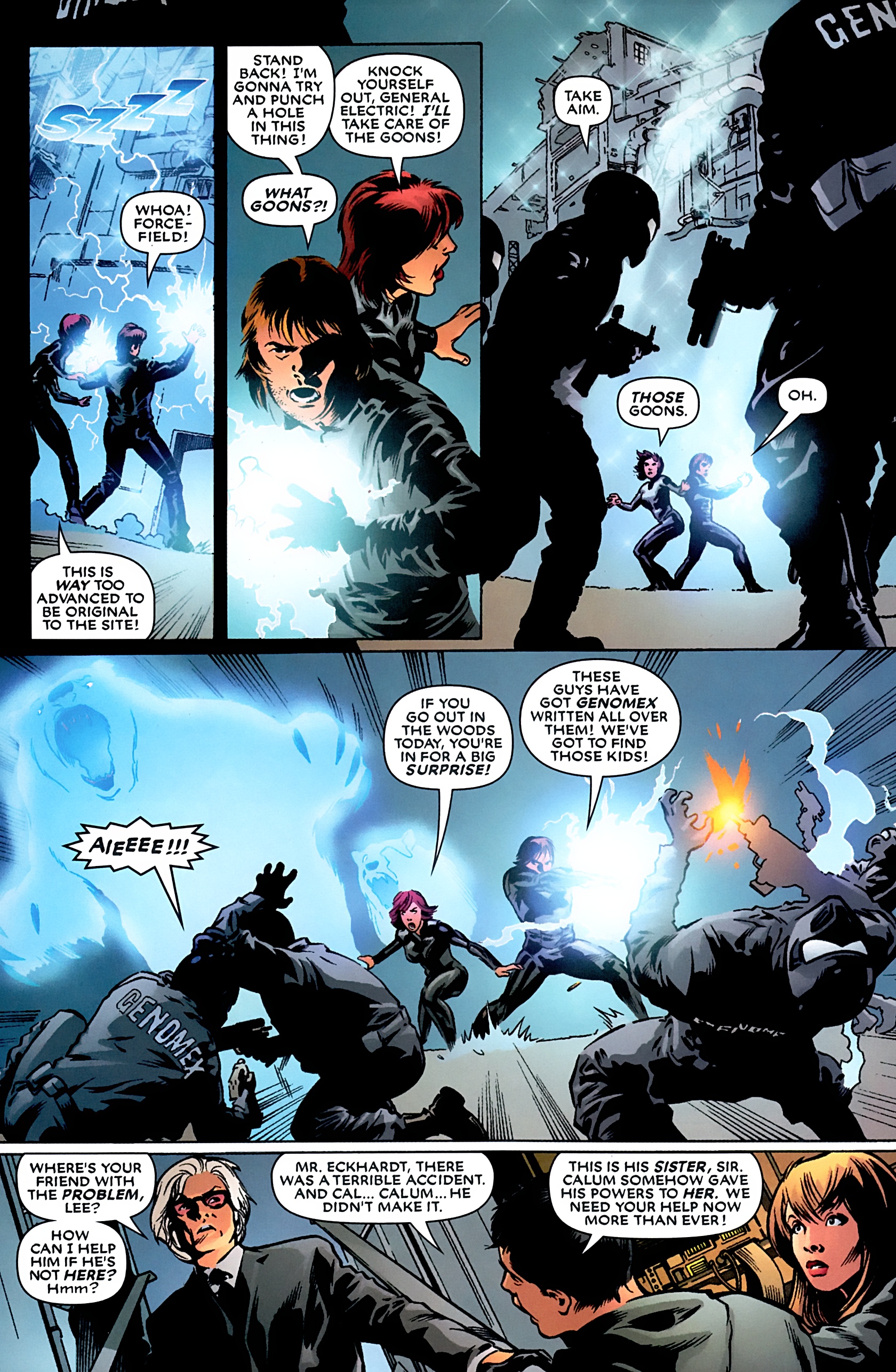 Read online Mutant X: Dangerous Decisions comic -  Issue # Full - 22