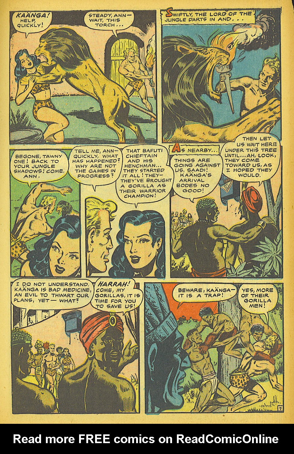 Read online Kaänga Comics comic -  Issue #7 - 9