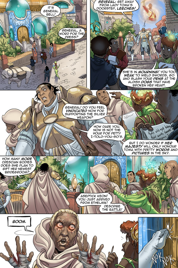 Read online Unsounded comic -  Issue #12 - 28