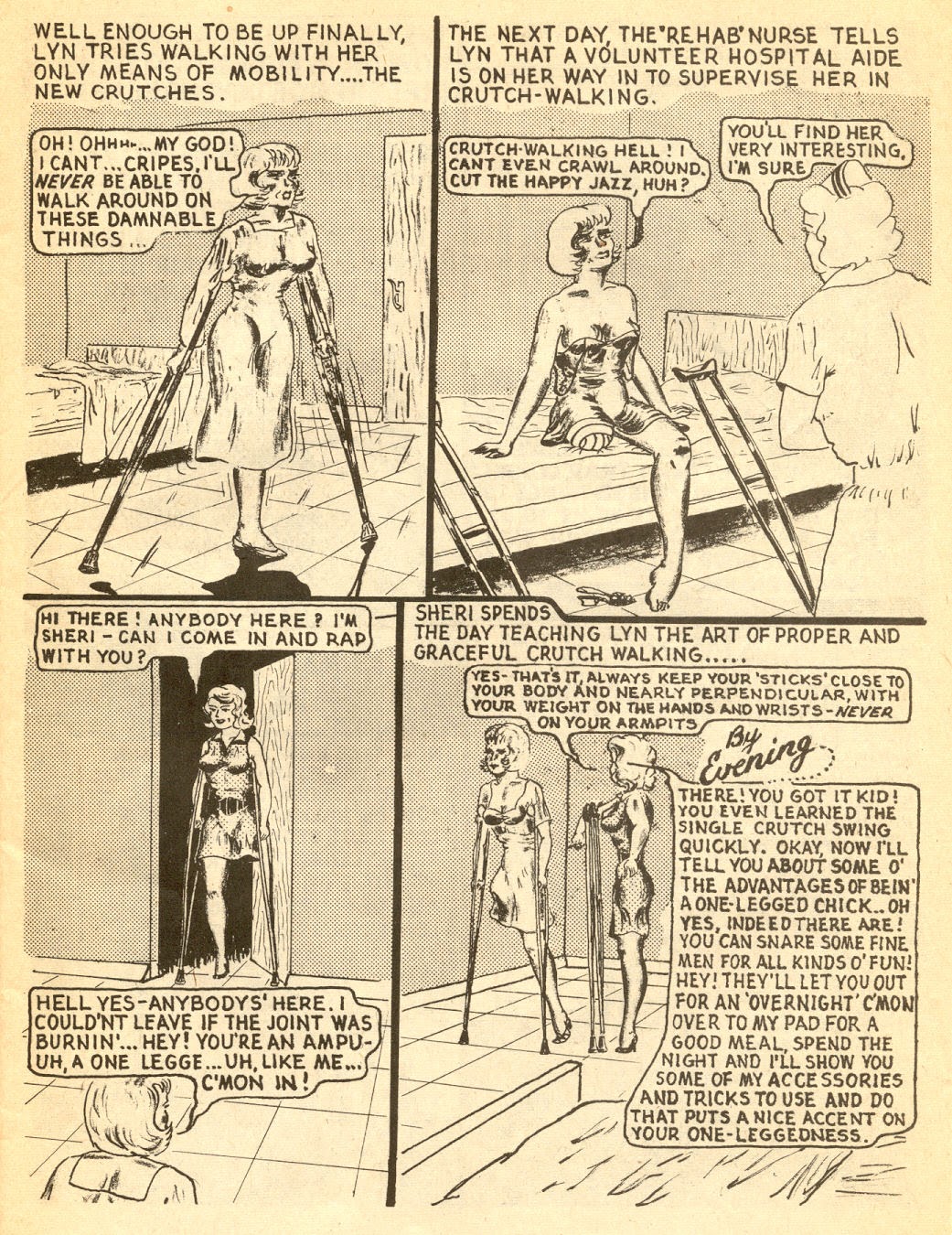 Read online Amputee Love comic -  Issue # Full - 5