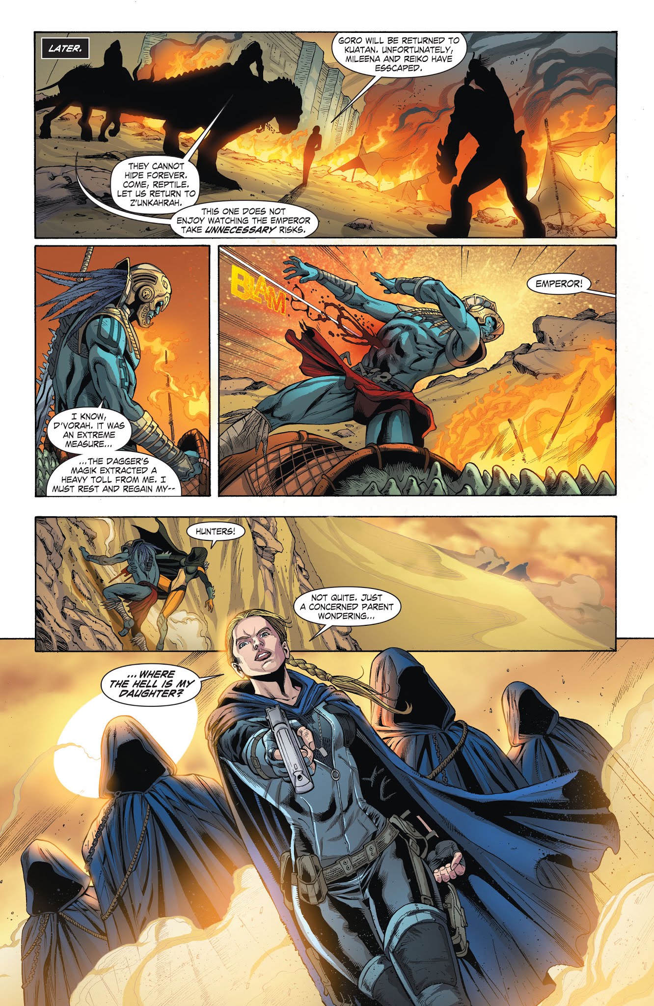Read online Mortal Kombat X [I] comic -  Issue # _TPB 1 - 88