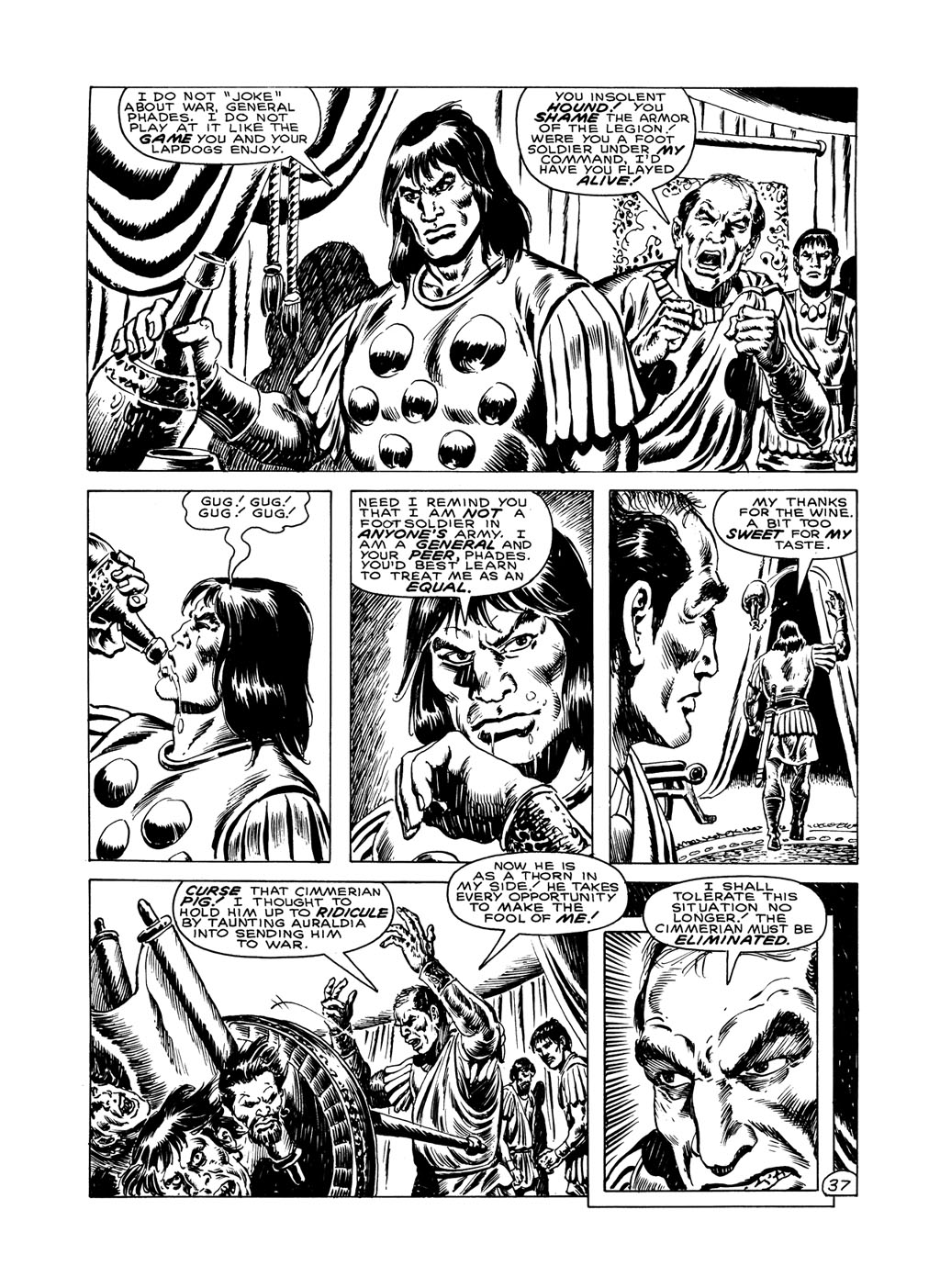 Read online The Savage Sword Of Conan comic -  Issue #147 - 39