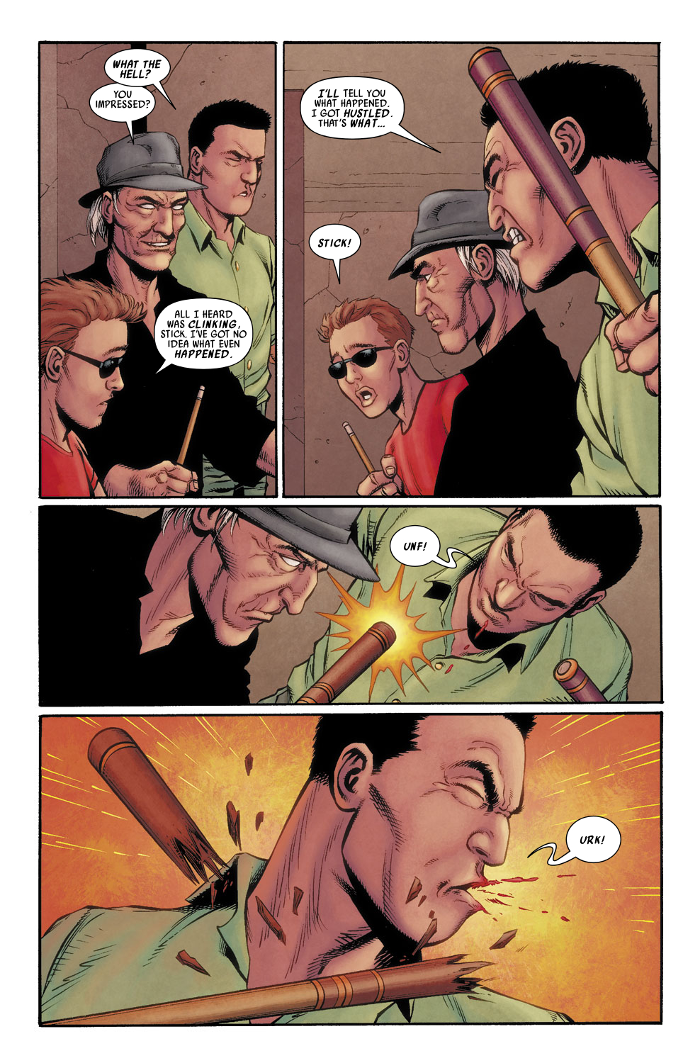 Read online Ultimate Avengers comic -  Issue #13 - 16