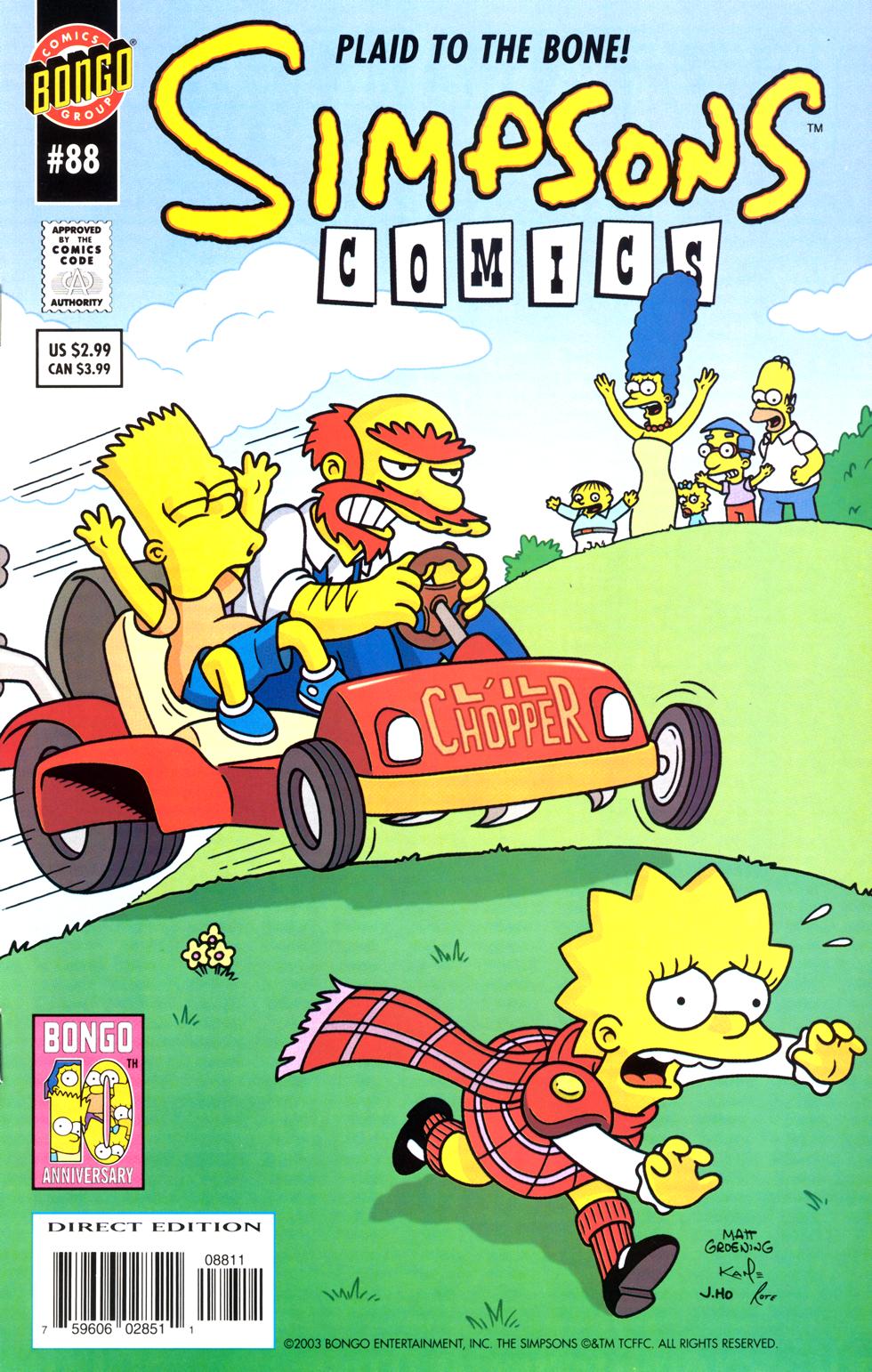 Read online Simpsons Comics comic -  Issue #88 - 1