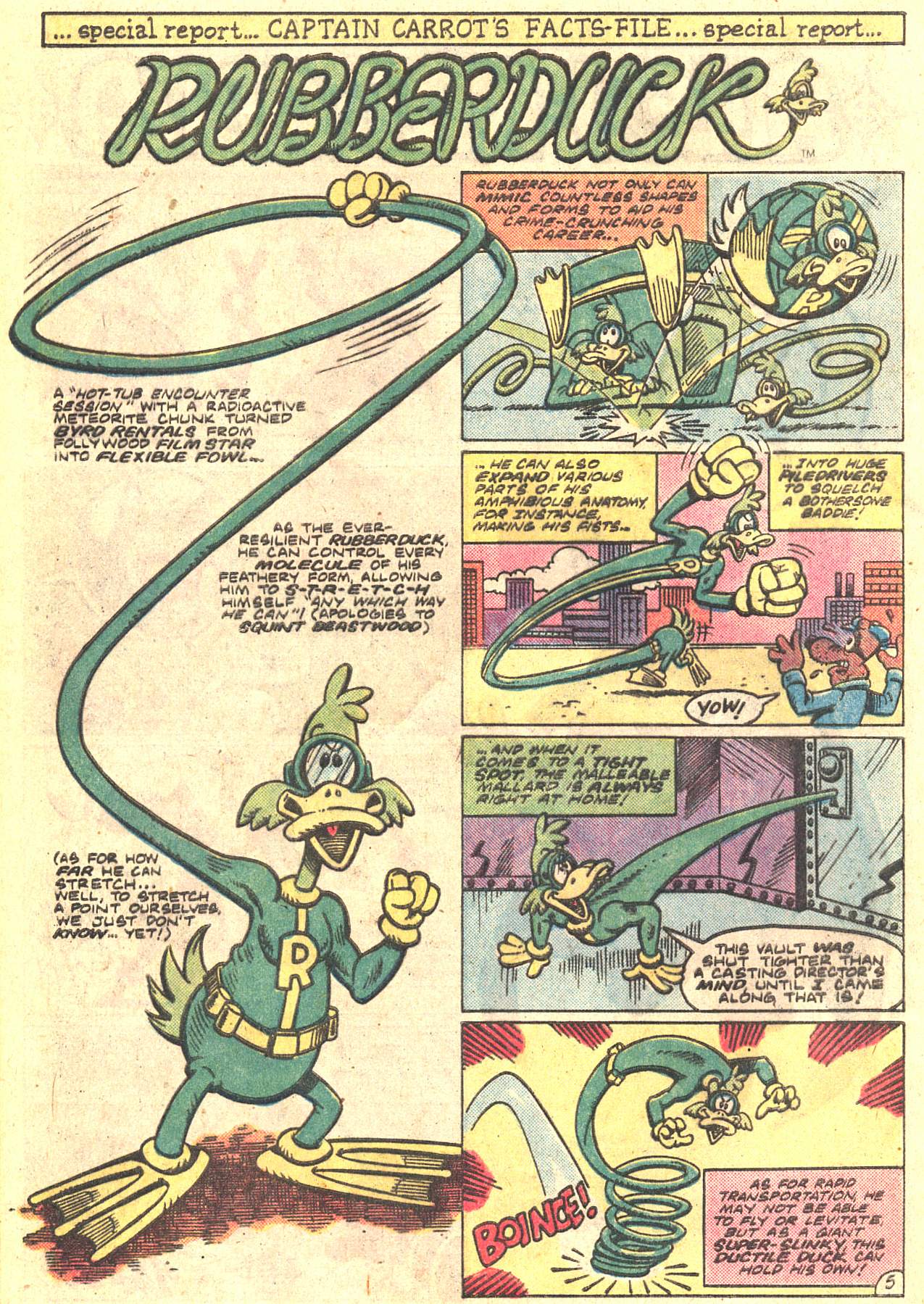 Read online Captain Carrot and His Amazing Zoo Crew! comic -  Issue #7 - 24