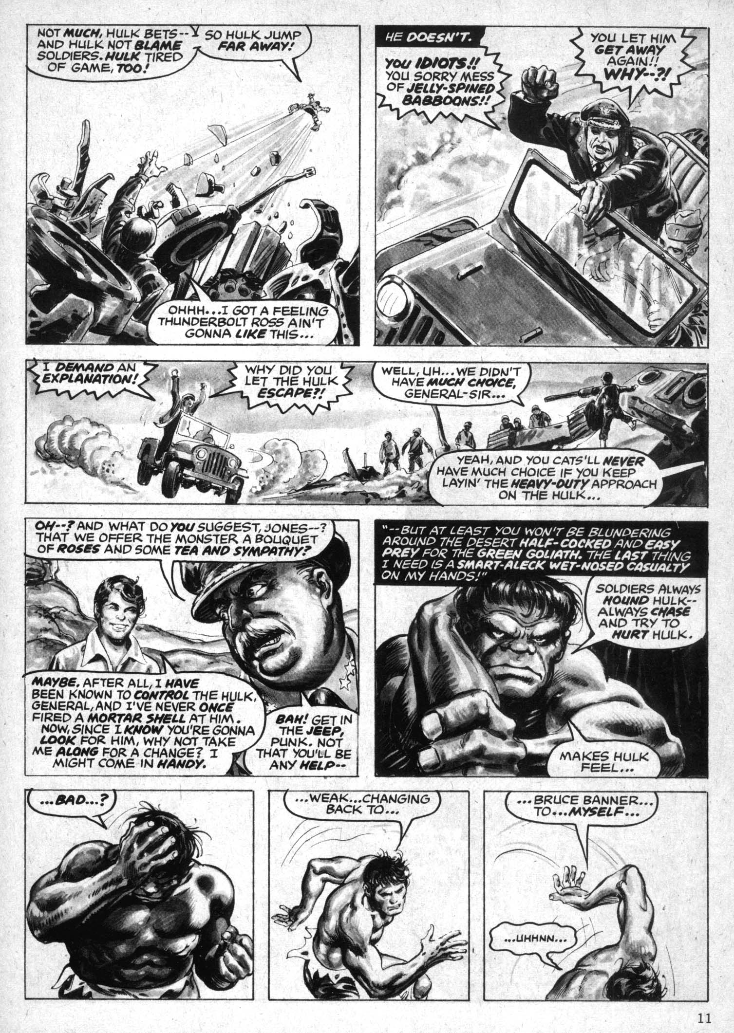 Read online The Rampaging Hulk comic -  Issue #1 - 11