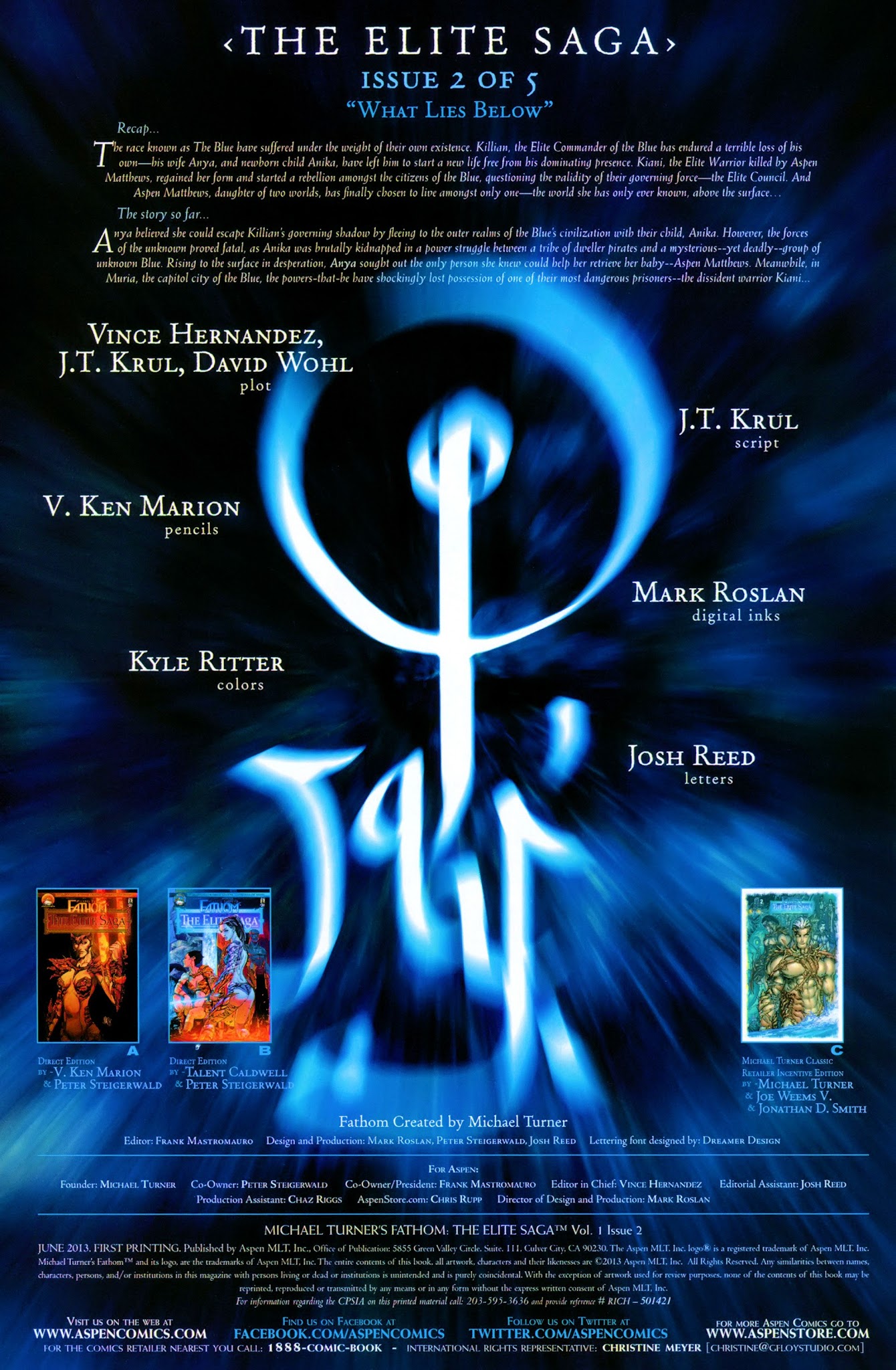 Read online Michael Turner's Fathom: The Elite Saga comic -  Issue #2 - 3