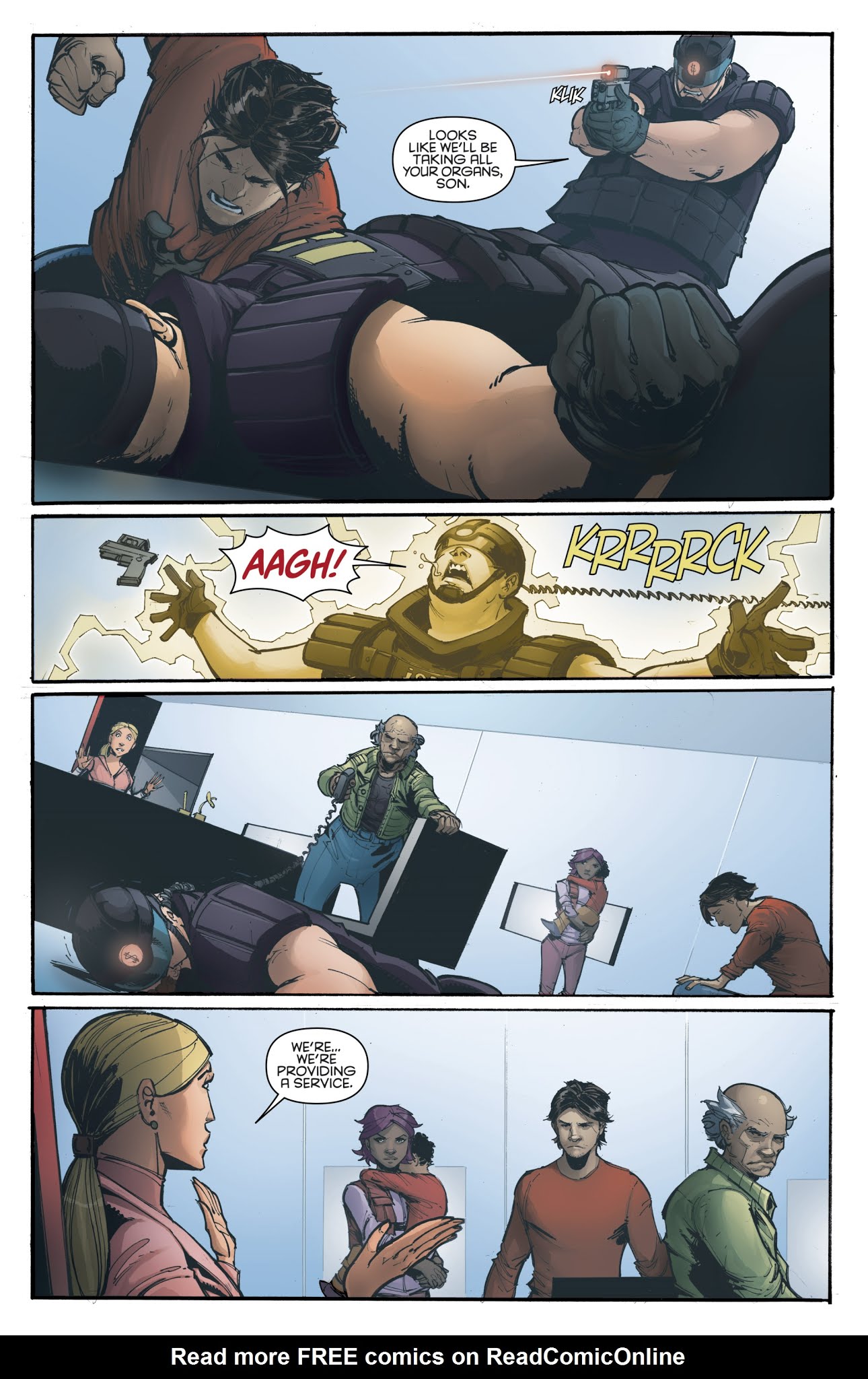 Read online Judge Dredd: Under Siege comic -  Issue #2 - 18