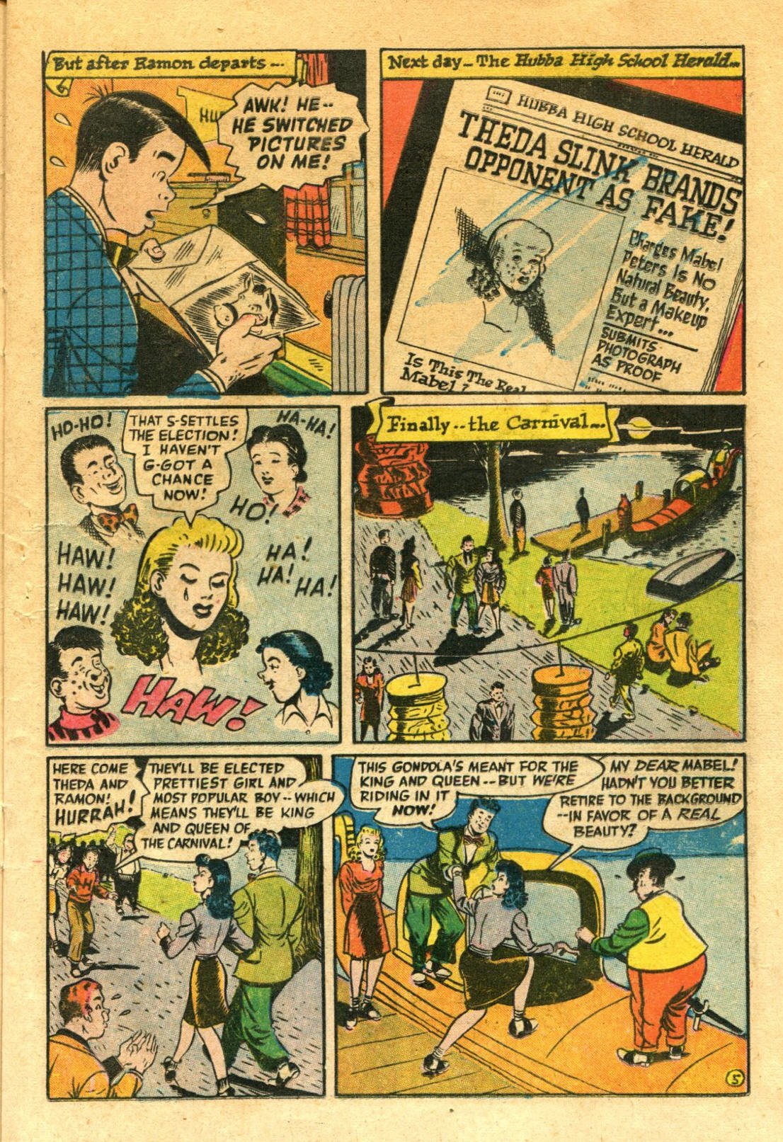 Read online Exciting Comics comic -  Issue #52 - 21