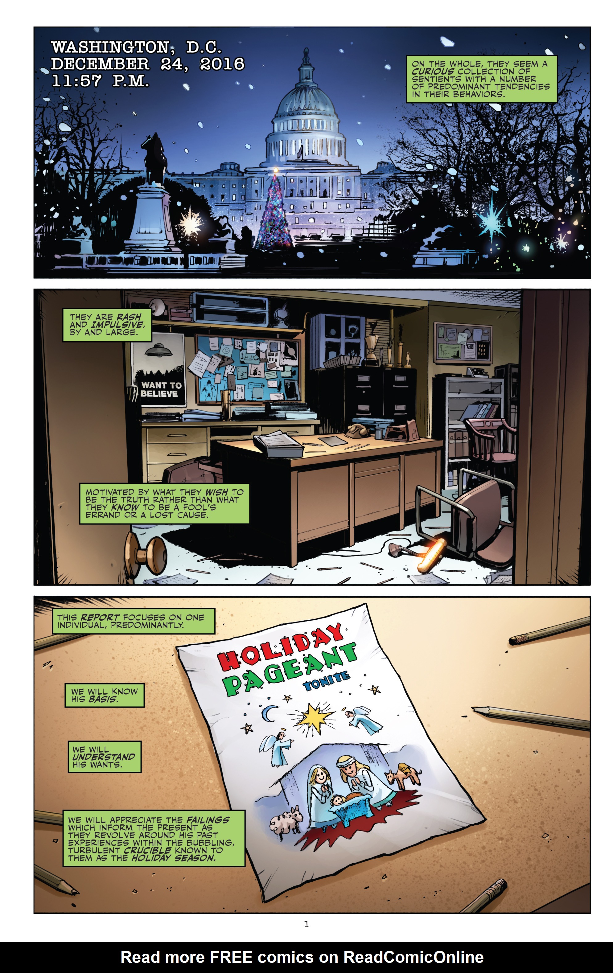 Read online The X-Files X-Mas Special comic -  Issue # Full - 3