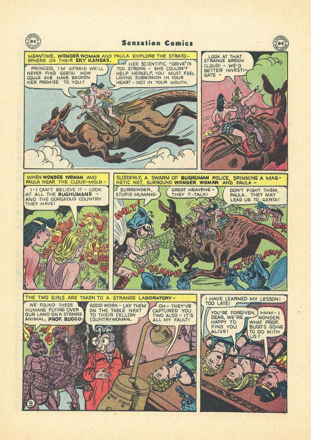 Read online Sensation (Mystery) Comics comic -  Issue #55 - 11