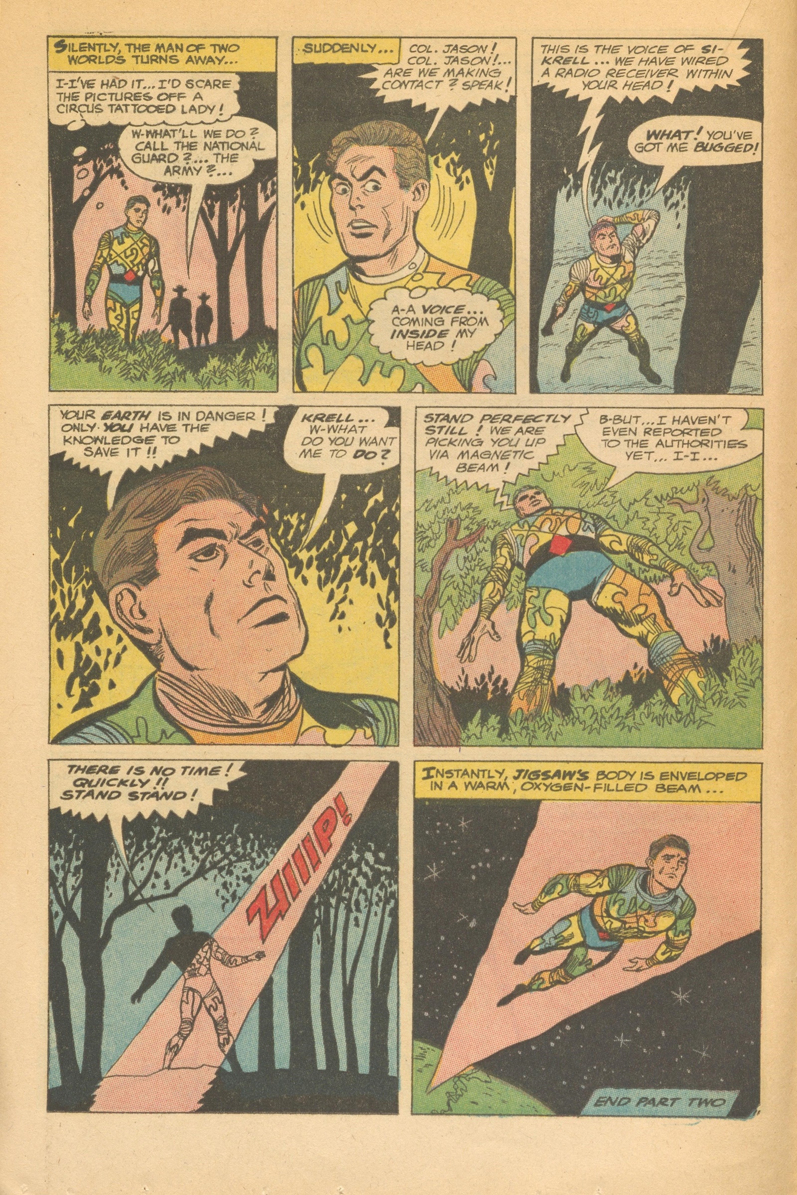 Read online Jigsaw comic -  Issue #1 - 16