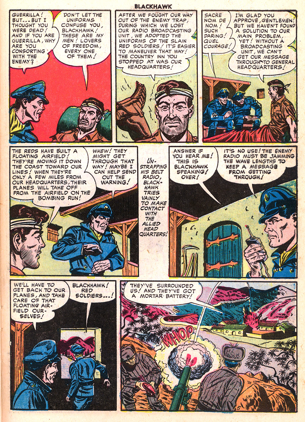 Read online Blackhawk (1957) comic -  Issue #61 - 31