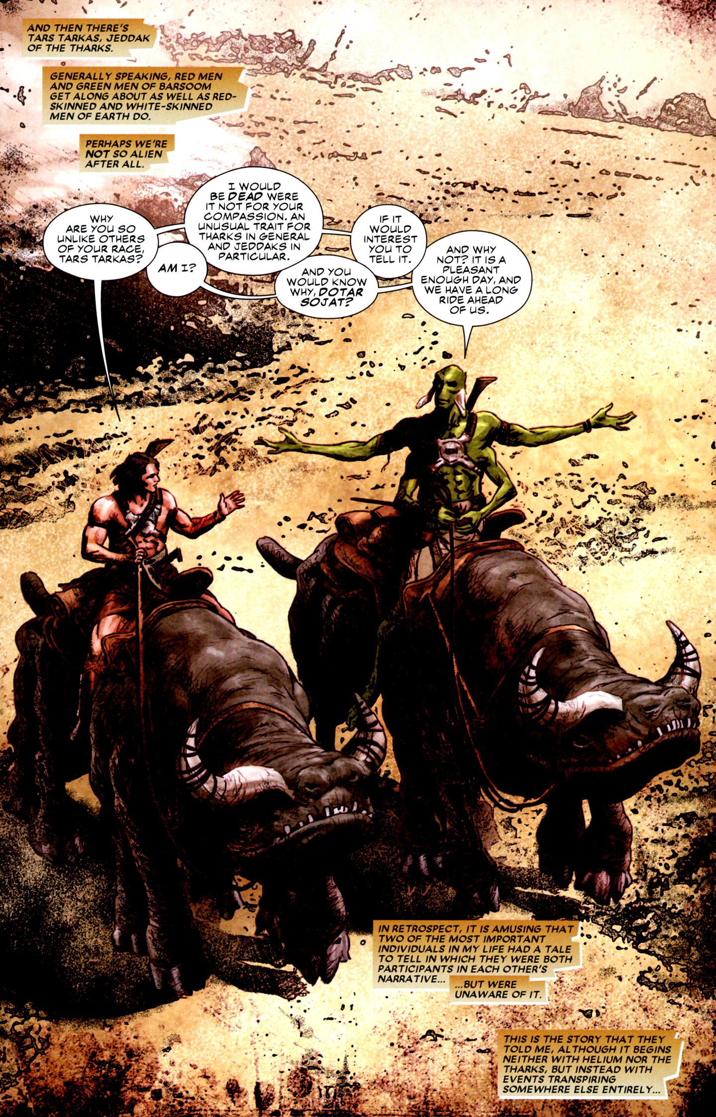 Read online John Carter: The World of Mars comic -  Issue # _TPB - 11