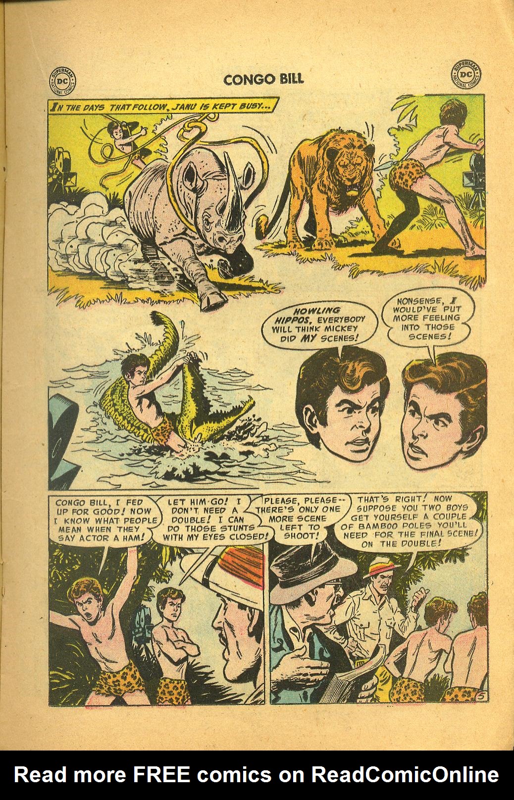 Read online Congo Bill comic -  Issue #7 - 17