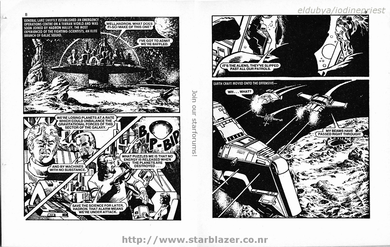 Read online Starblazer comic -  Issue #185 - 6