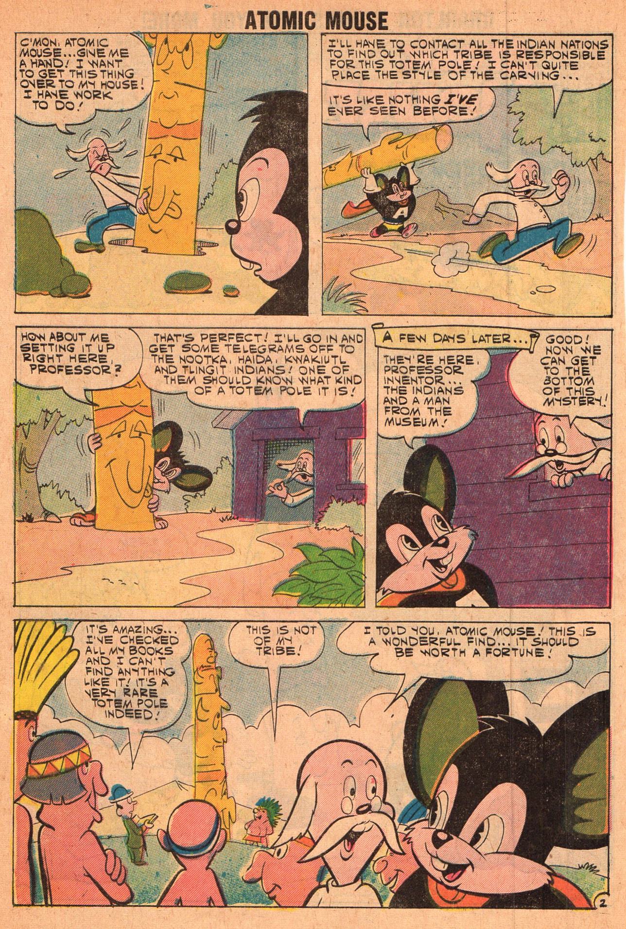 Read online Atomic Mouse comic -  Issue #41 - 4