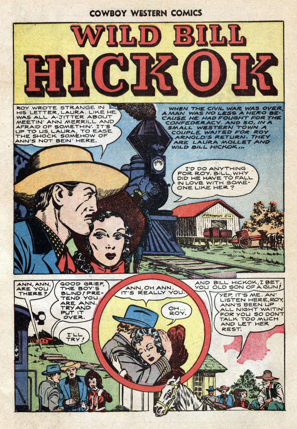 Read online Cowboy Western Comics (1948) comic -  Issue #25 - 8