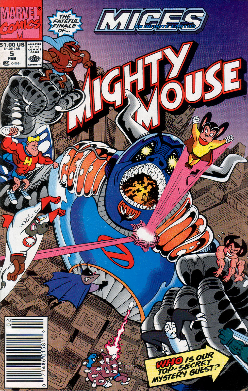 Read online Mighty Mouse comic -  Issue #5 - 1