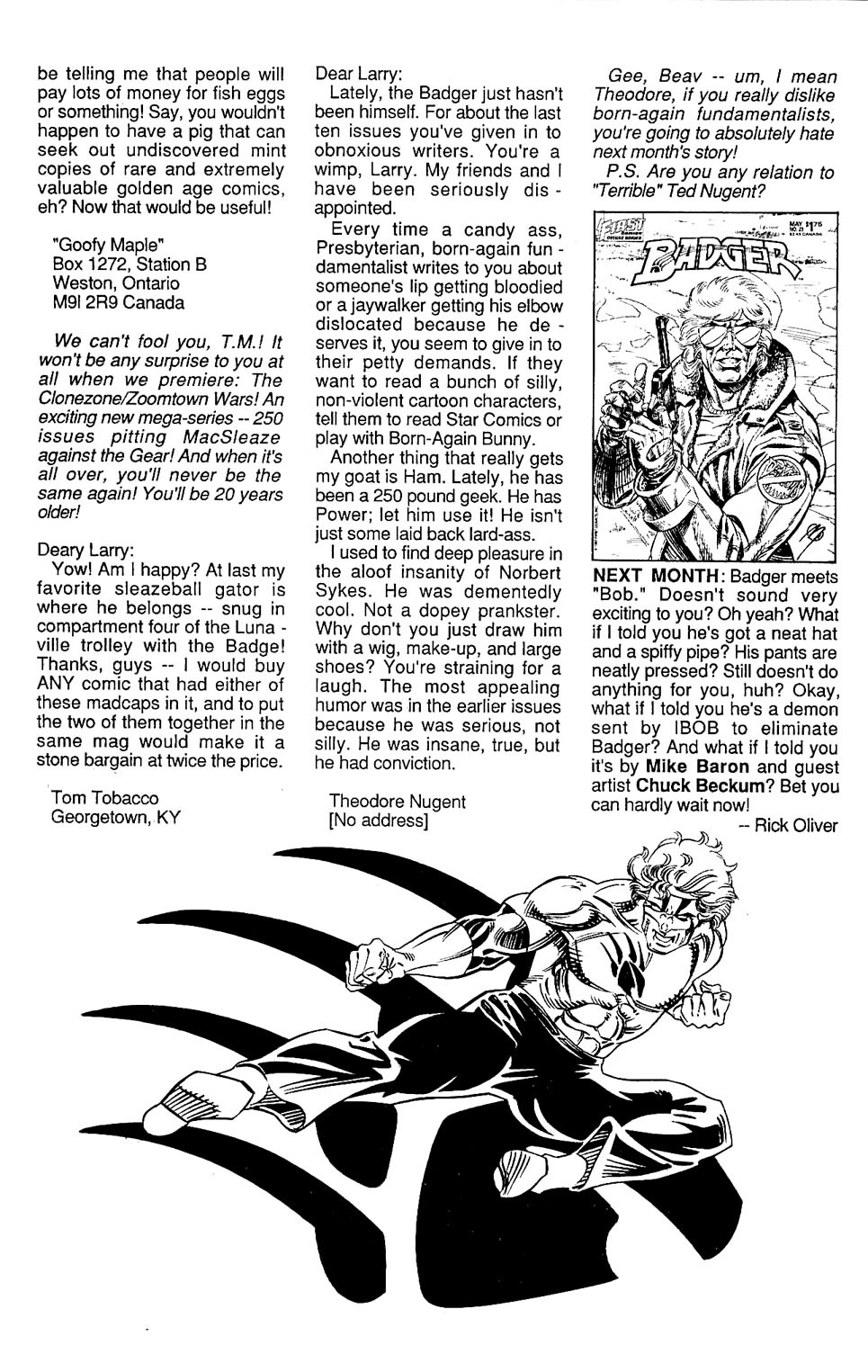 Read online The Badger comic -  Issue #22 - 31