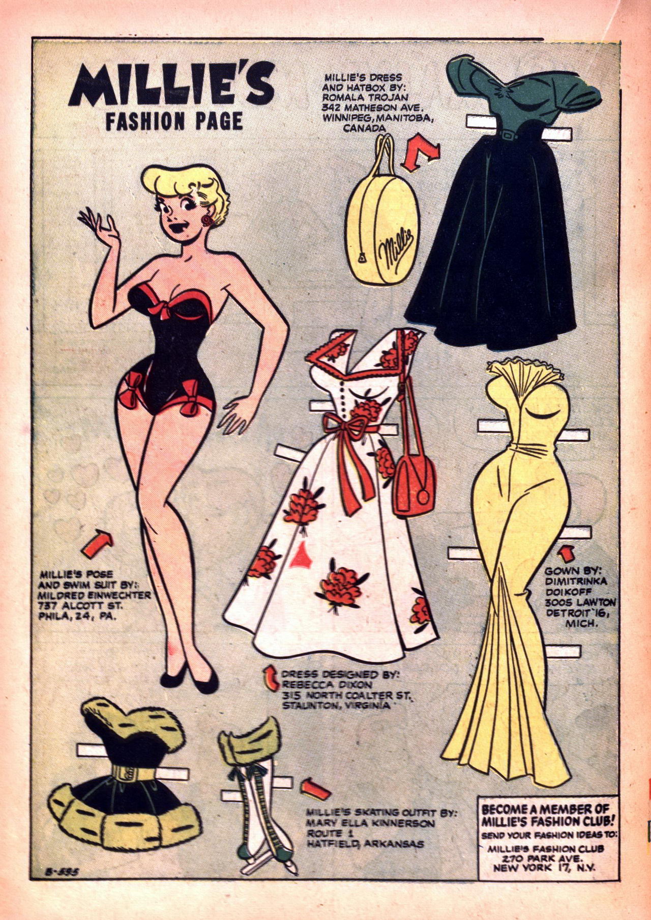 Read online Millie the Model comic -  Issue #39 - 22