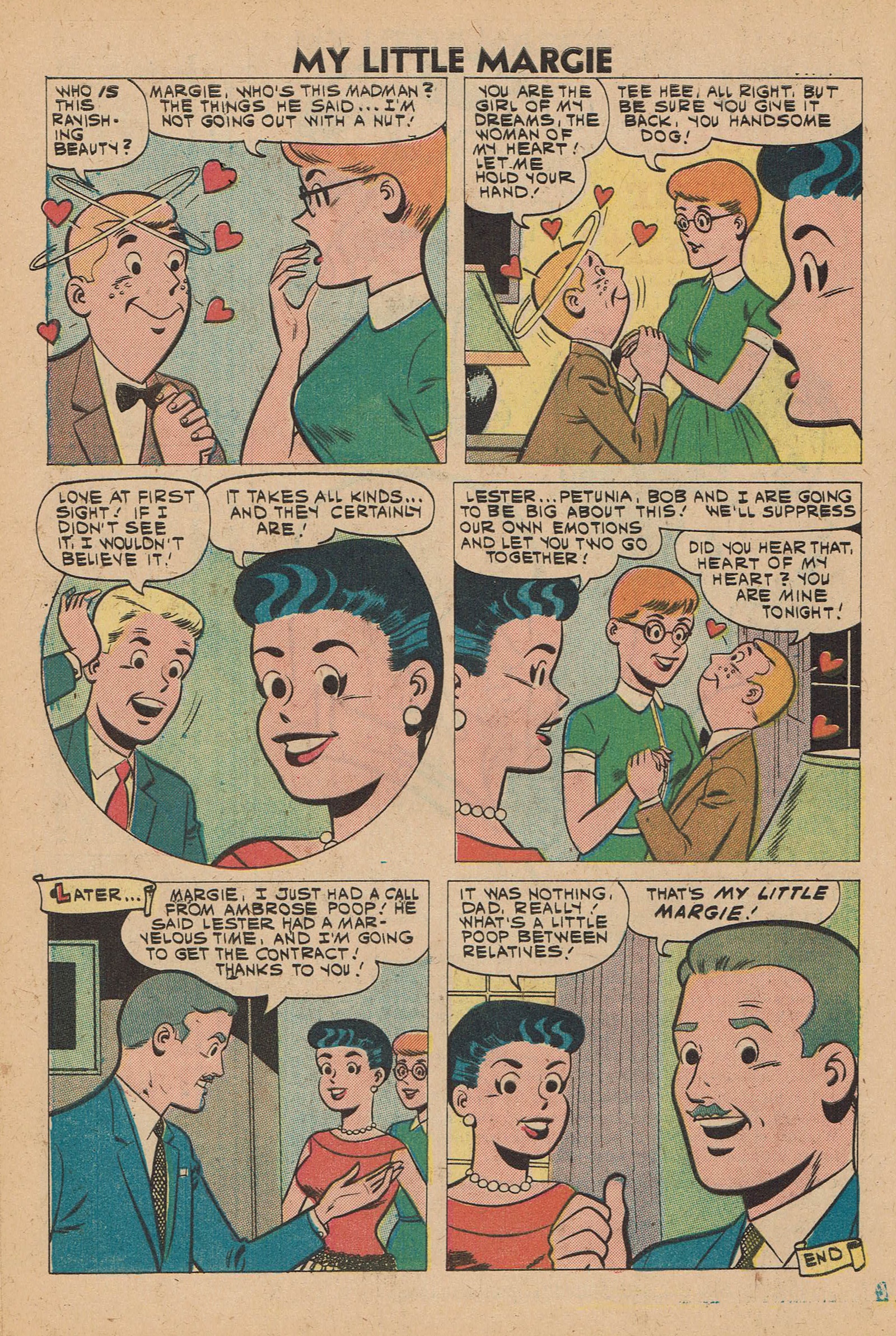 Read online My Little Margie (1954) comic -  Issue #35 - 31