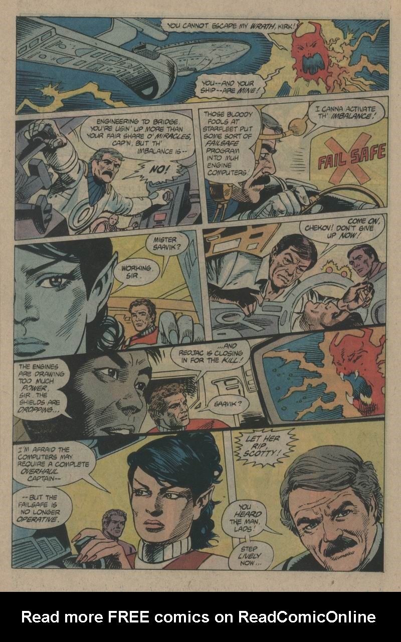 Read online Star Trek (1984) comic -  Issue #23 - 19