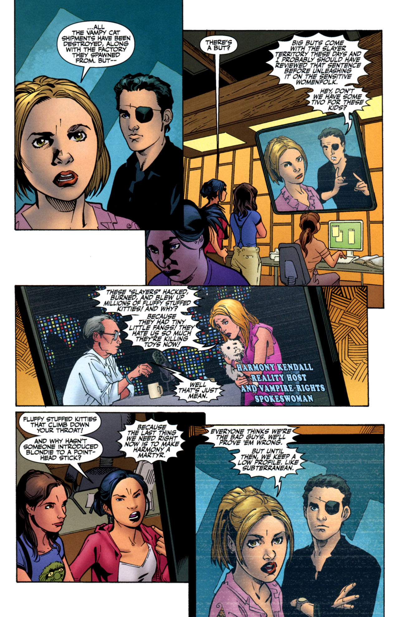 Read online Buffy the Vampire Slayer Season Eight comic -  Issue #22 - 25