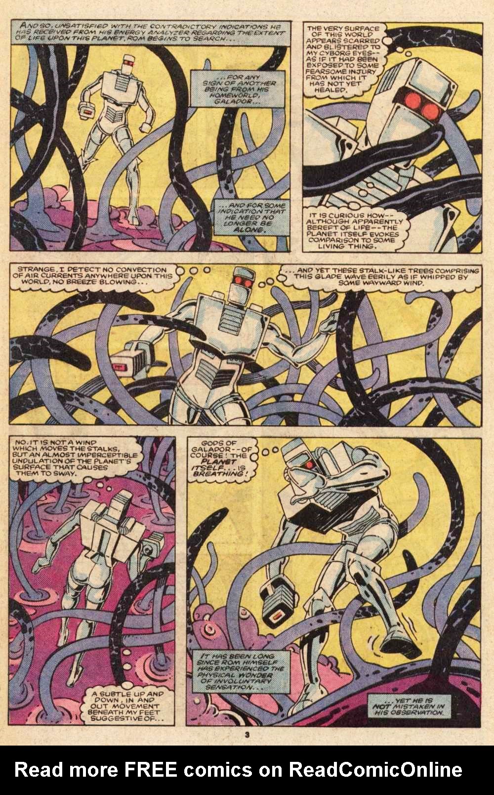 Read online ROM (1979) comic -  Issue #69 - 4