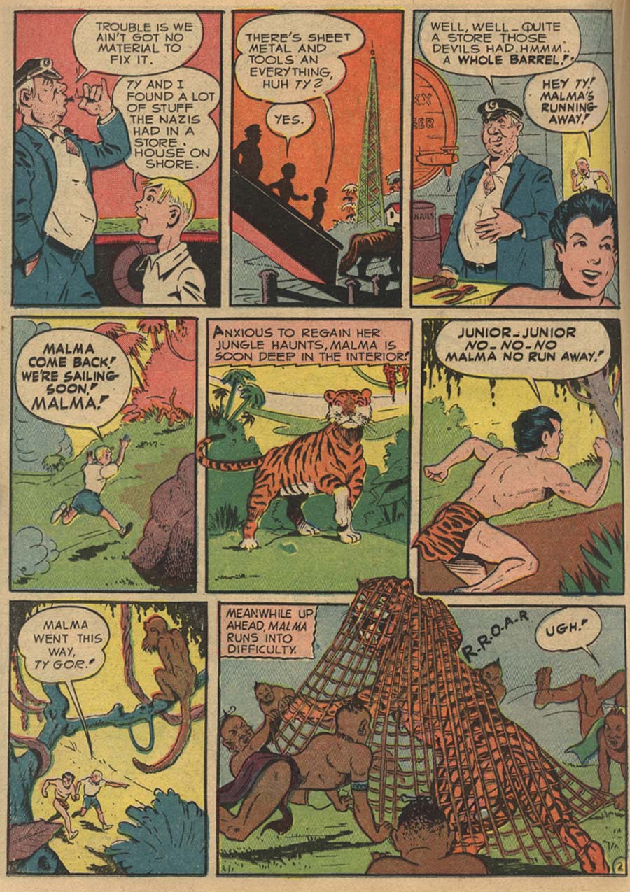 Read online Blue Ribbon Comics (1939) comic -  Issue #20 - 40