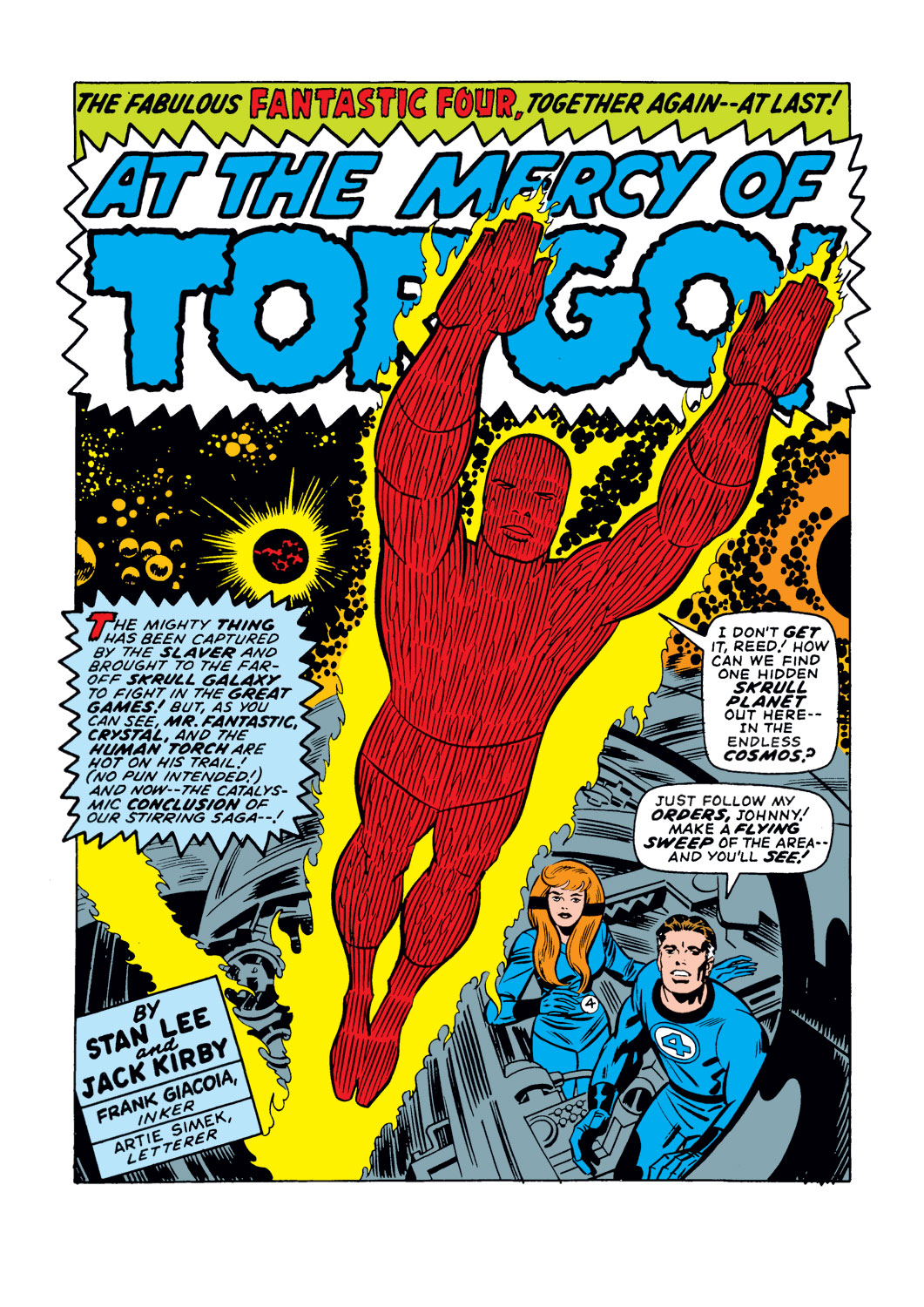 Read online Fantastic Four (1961) comic -  Issue #93 - 2