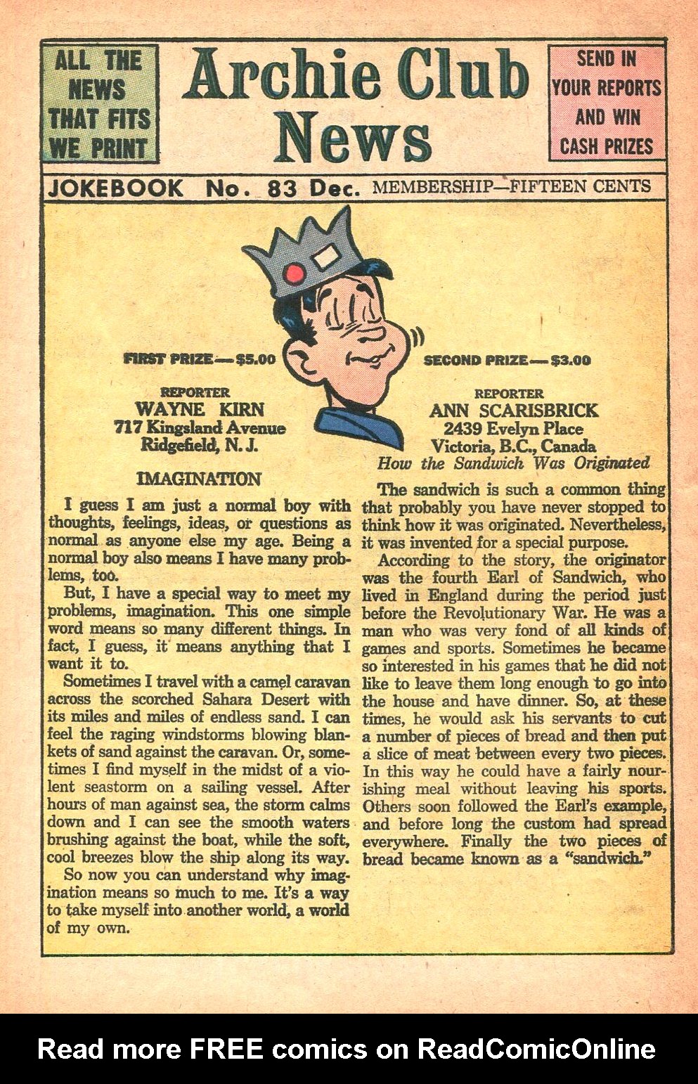 Read online Archie's Joke Book Magazine comic -  Issue #83 - 26