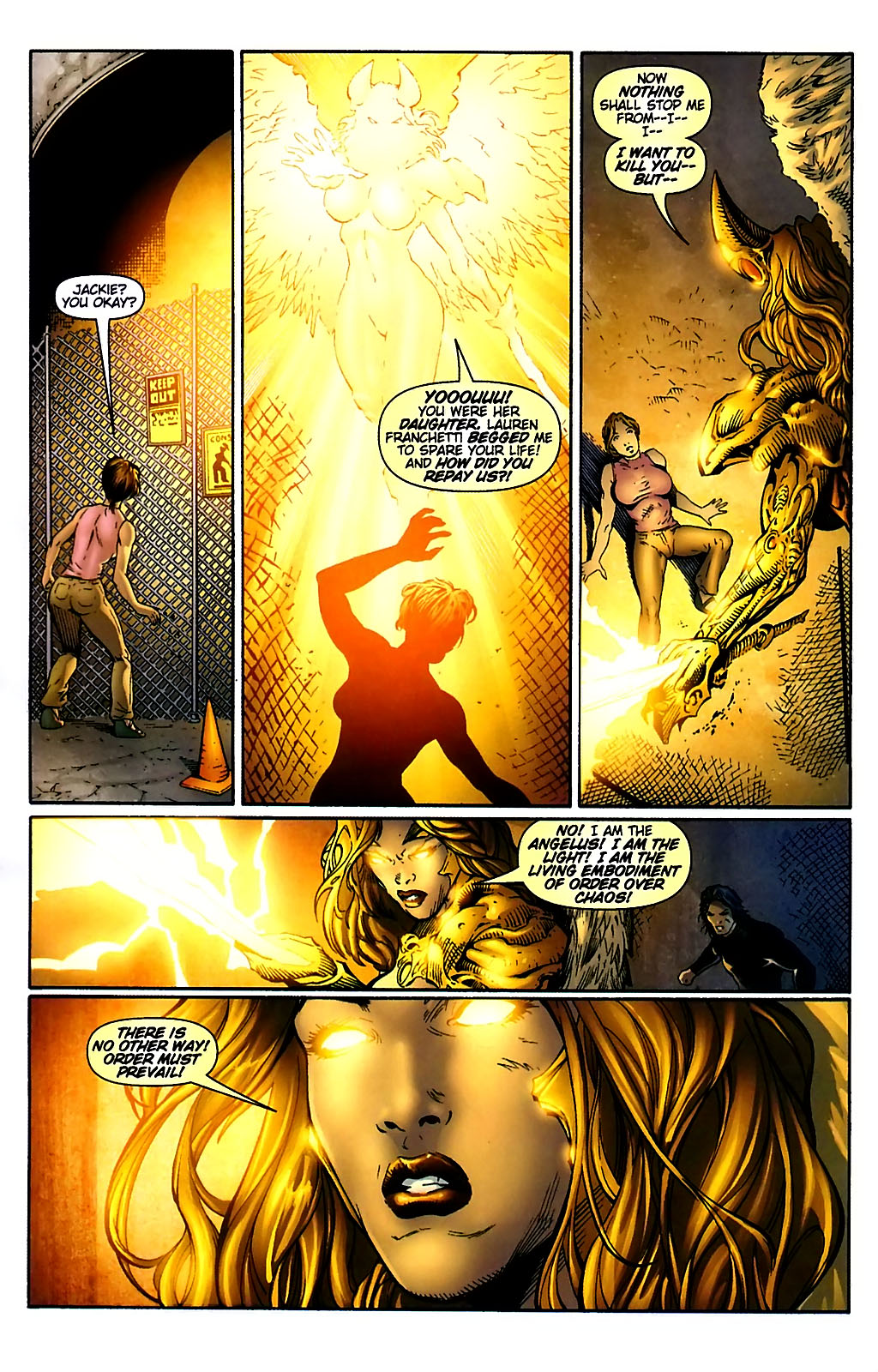 Read online The Darkness (2002) comic -  Issue #24 - 22