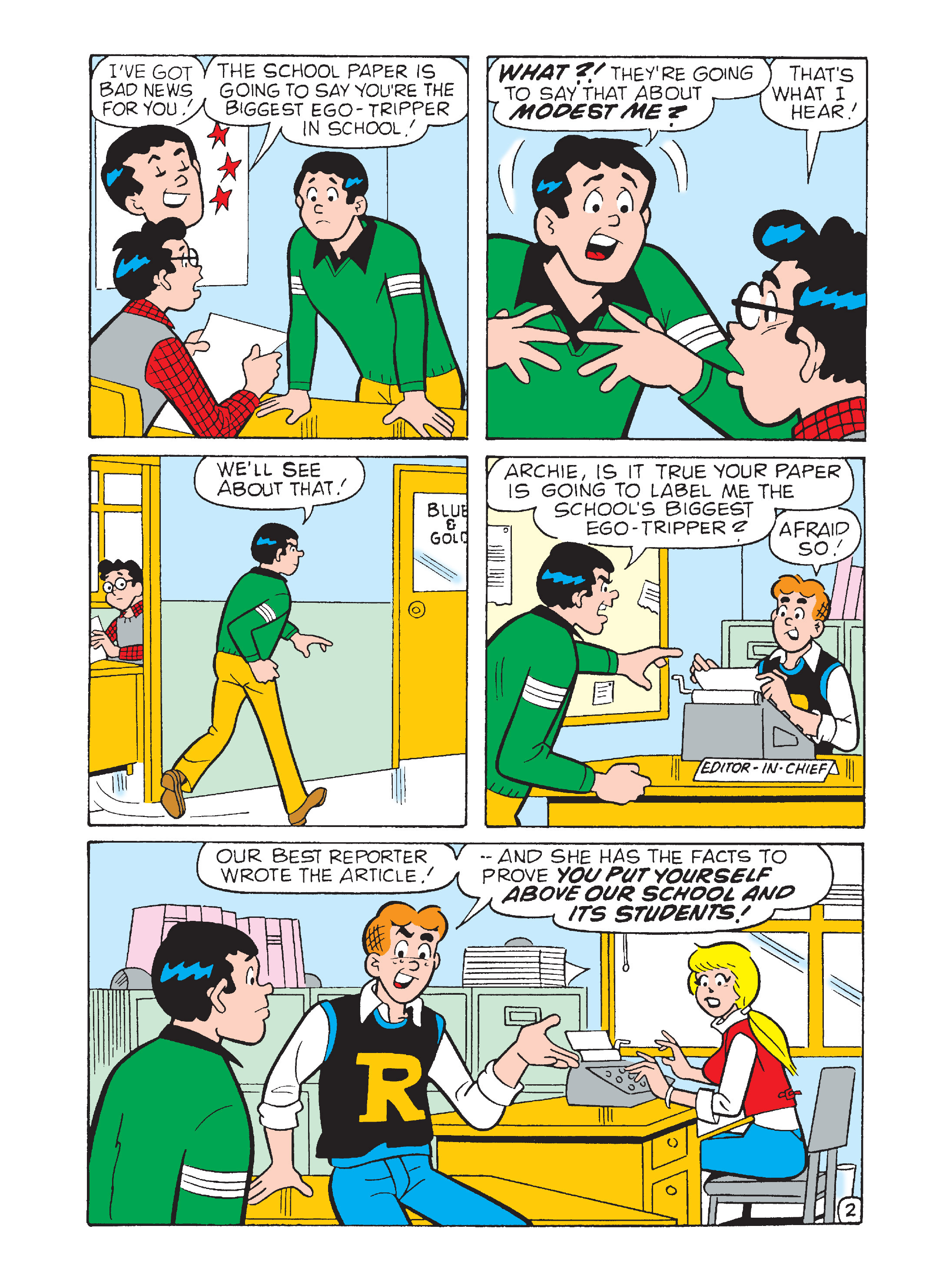 Read online Archie Comics Spectacular School Daze comic -  Issue # TPB - 26