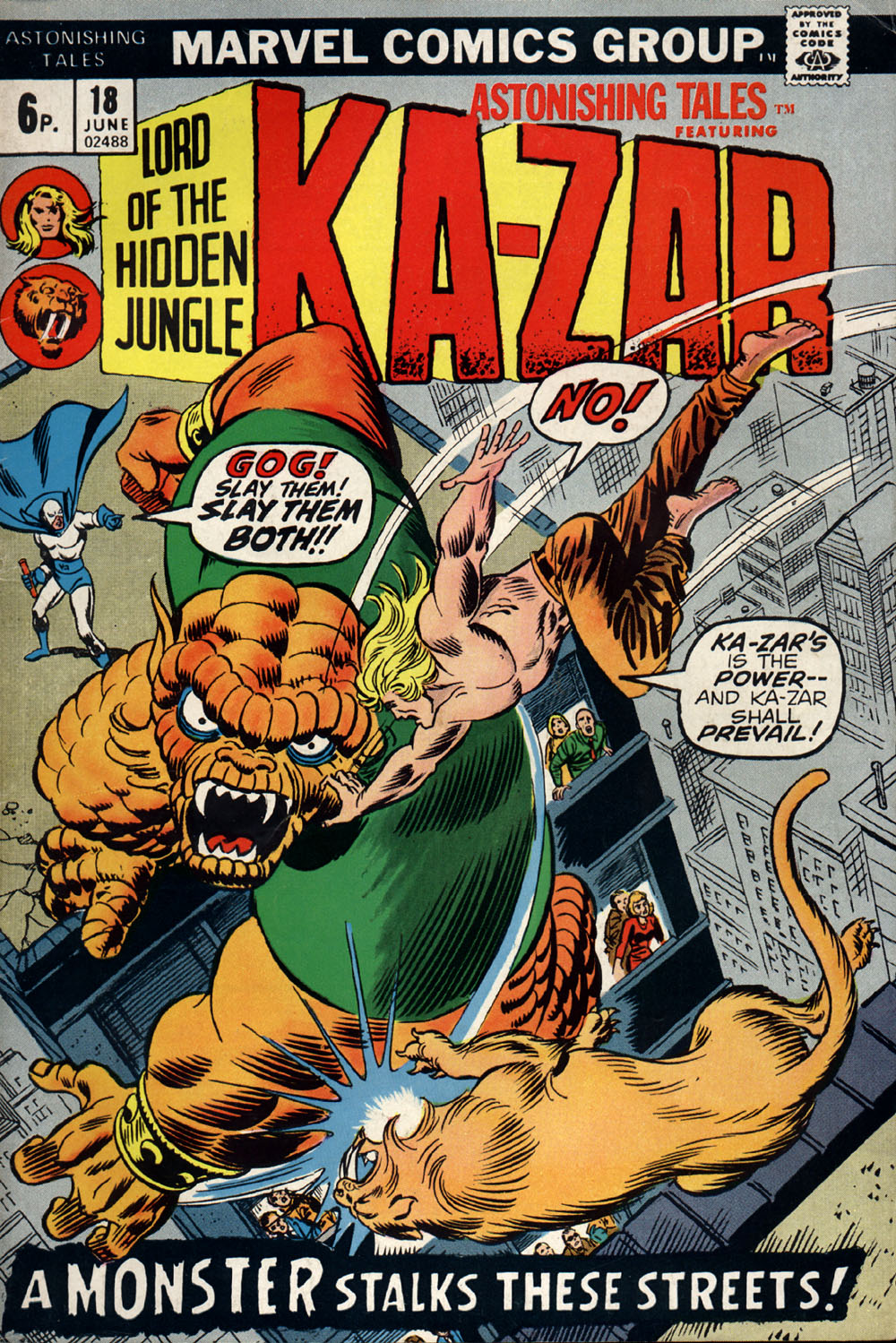 Read online Astonishing Tales (1970) comic -  Issue #18 - 1
