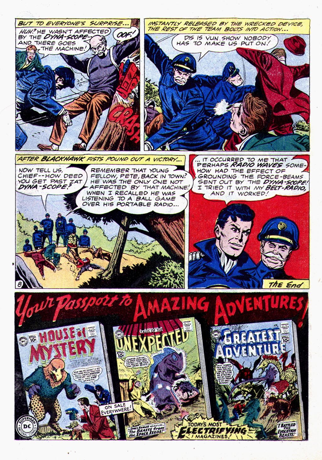 Read online Blackhawk (1957) comic -  Issue #159 - 10