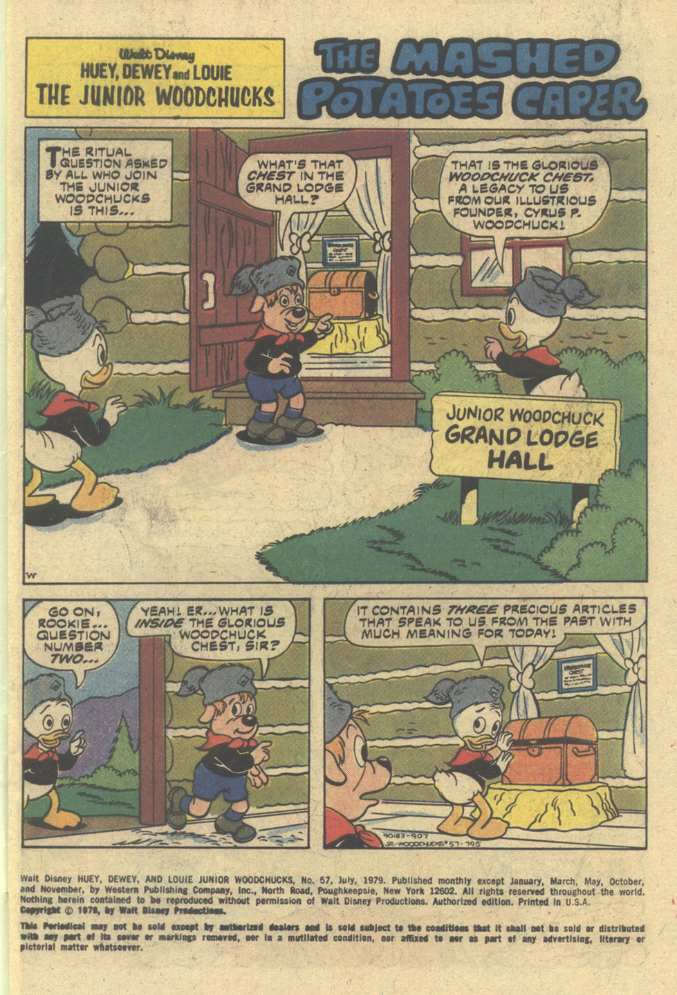 Read online Huey, Dewey, and Louie Junior Woodchucks comic -  Issue #57 - 3