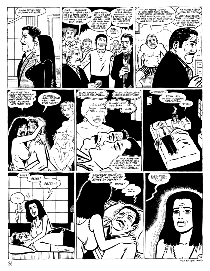 Read online Love and Rockets (1982) comic -  Issue #37 - 28