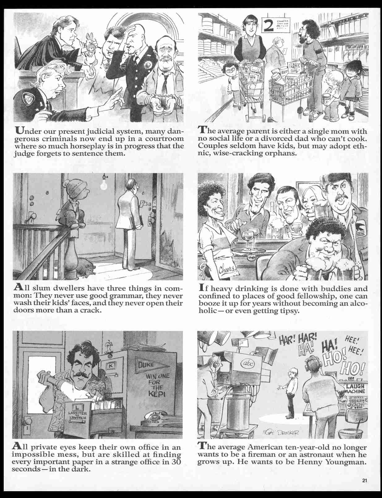 Read online MAD comic -  Issue #296 - 23