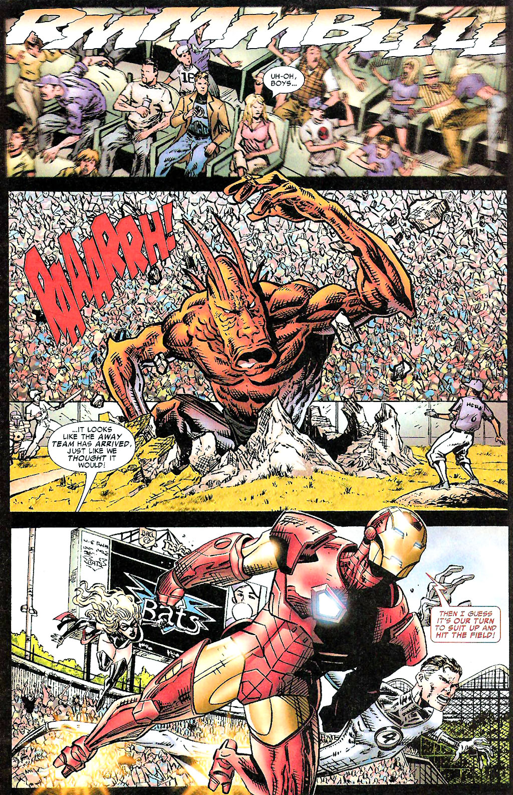 Read online Triple-A Baseball Heroes comic -  Issue #2 - 4