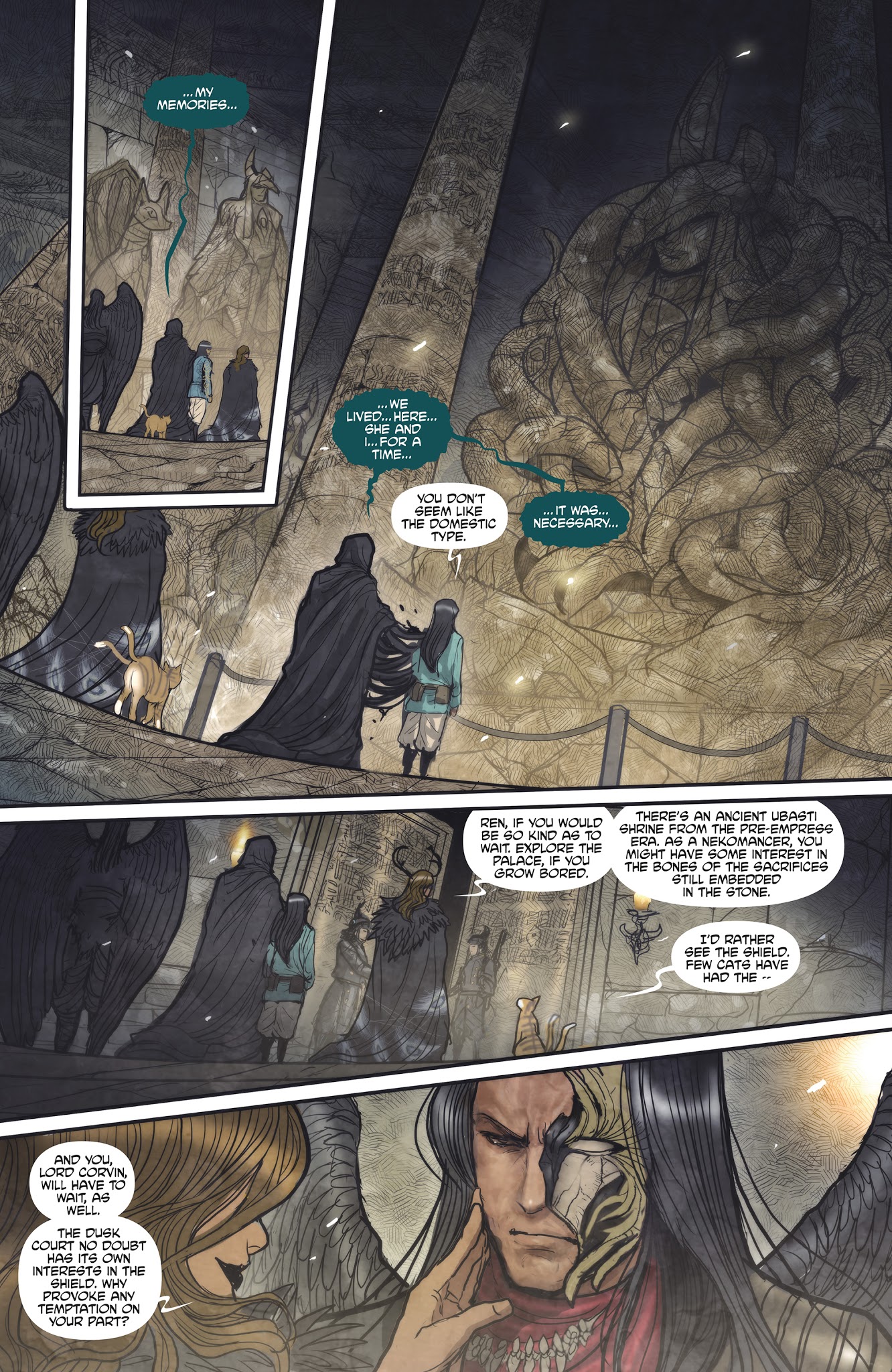 Read online Monstress comic -  Issue #14 - 15
