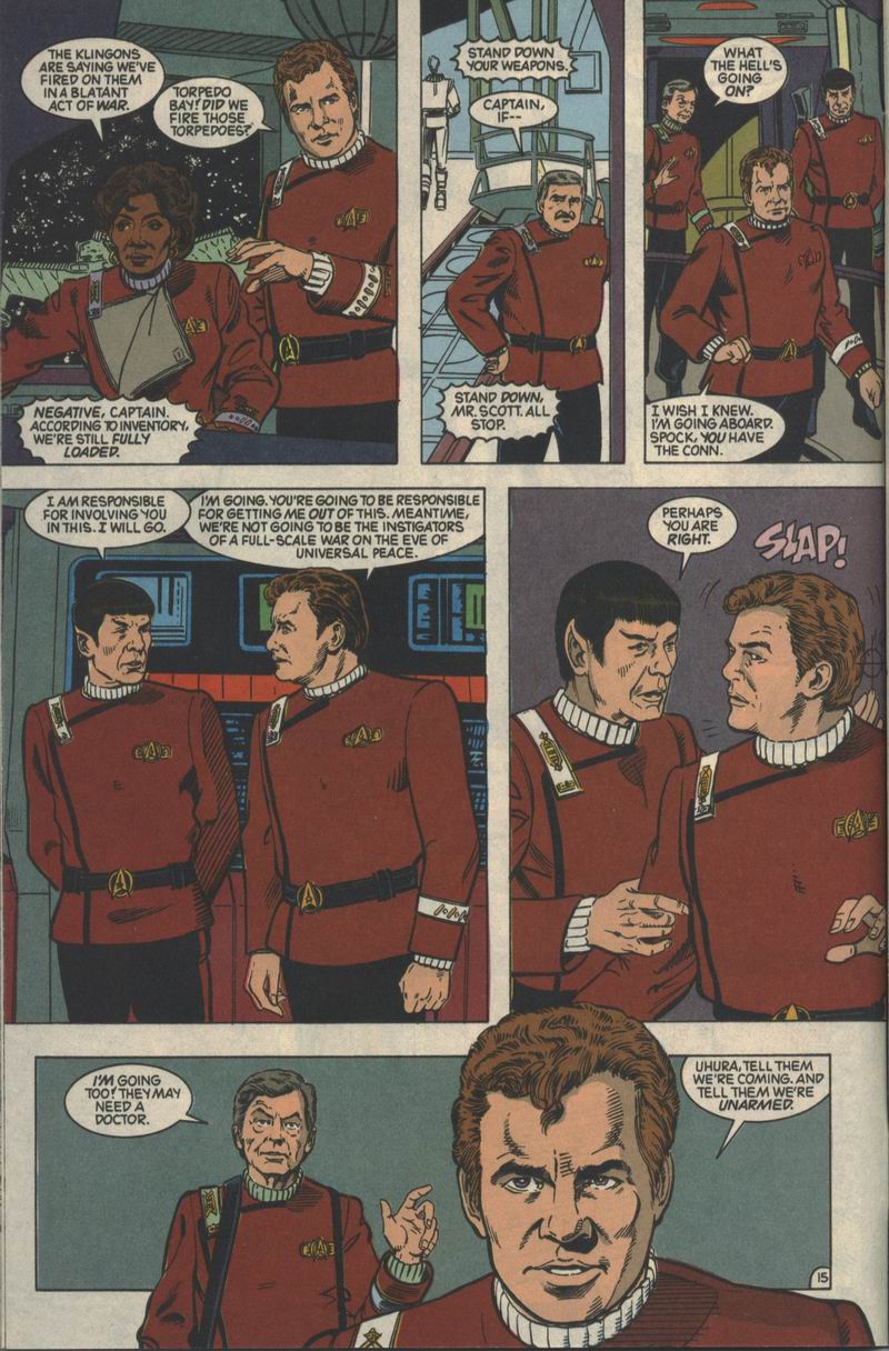 Read online Star Trek VI: The Undiscovered Country comic -  Issue # Full - 17