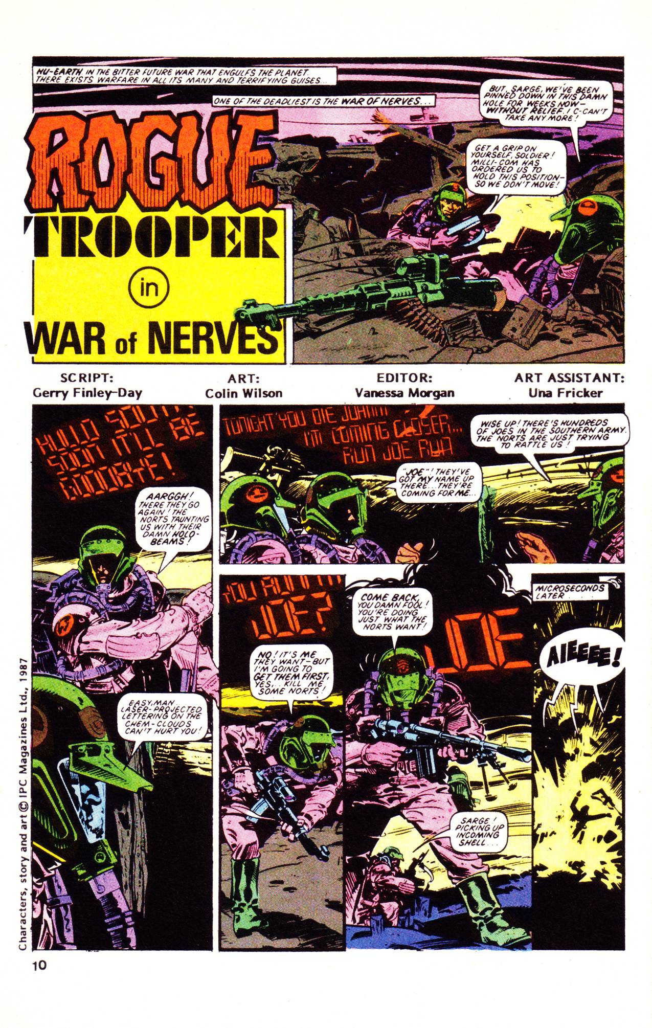 Read online Rogue Trooper (1986) comic -  Issue #4 - 11