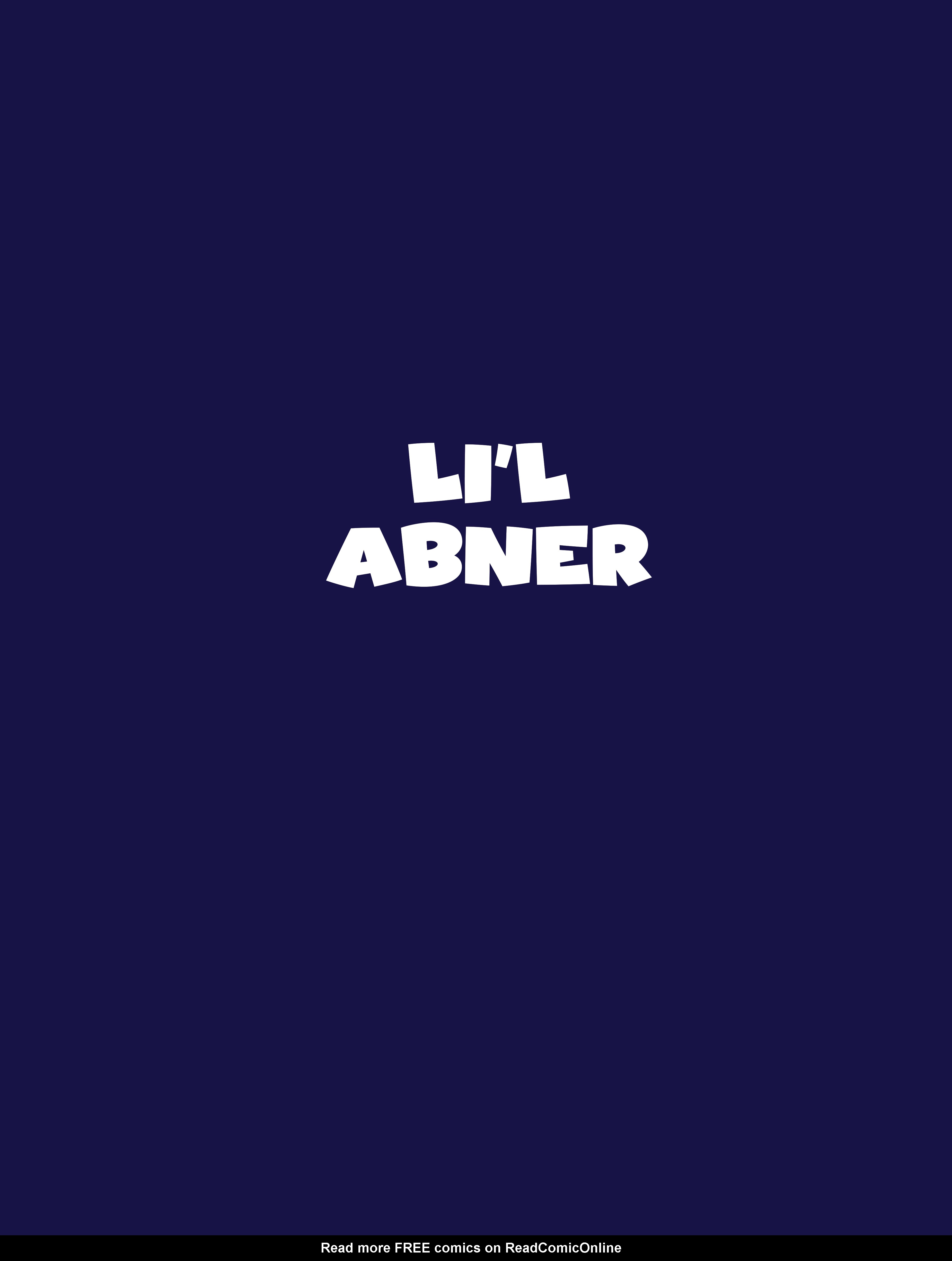 Read online Al Capp's Li'l Abner Complete Daily & Color Sunday Comics comic -  Issue # TPB 1 (Part 1) - 2